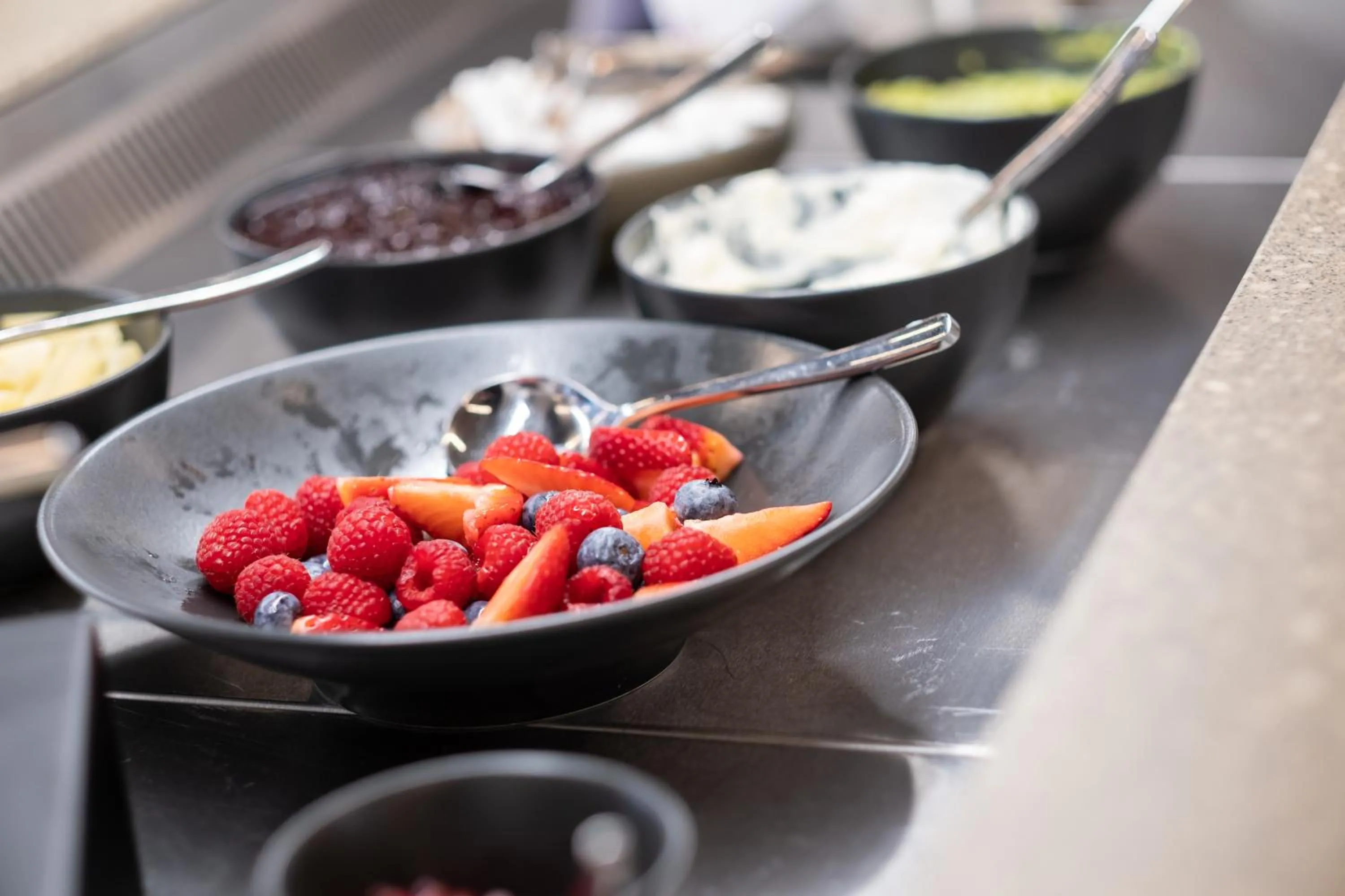 Buffet breakfast in Elite Athlete Centre and Hotel