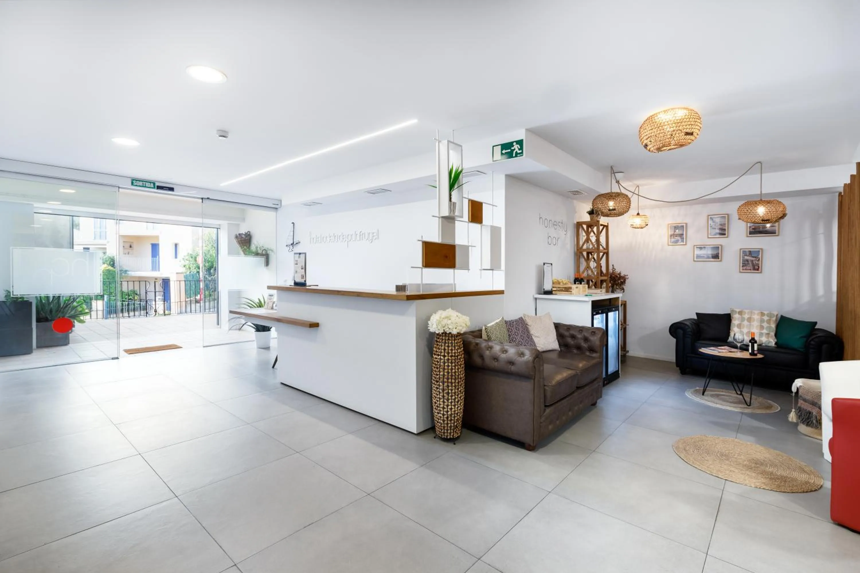 Living room in Hotel hcp