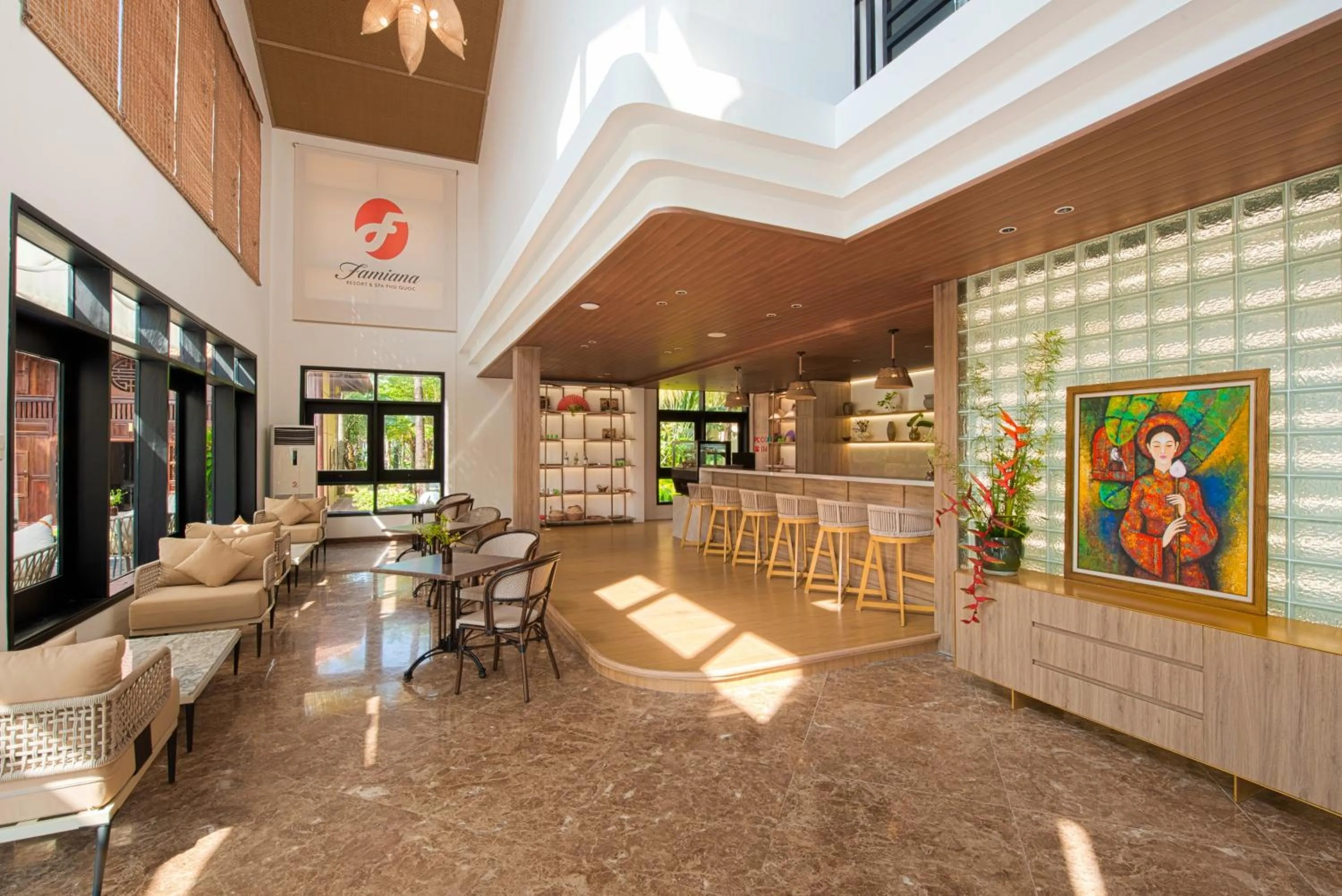 Famiana Resort & Spa - Breakfast is served as Brunch 6AM30 to 1PM