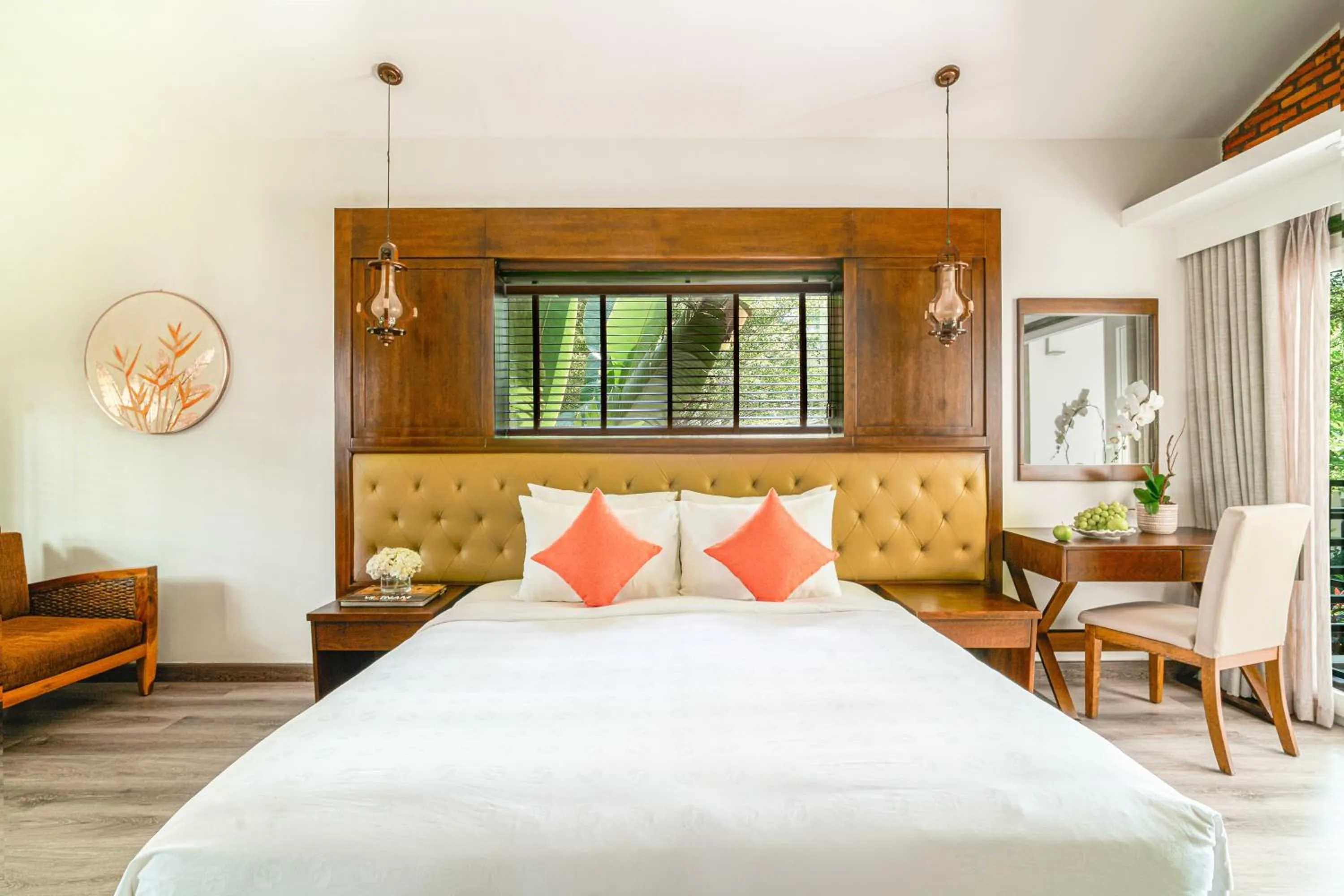 Bed in Famiana Resort & Spa - Breakfast is served as Brunch 6AM30 to 1PM