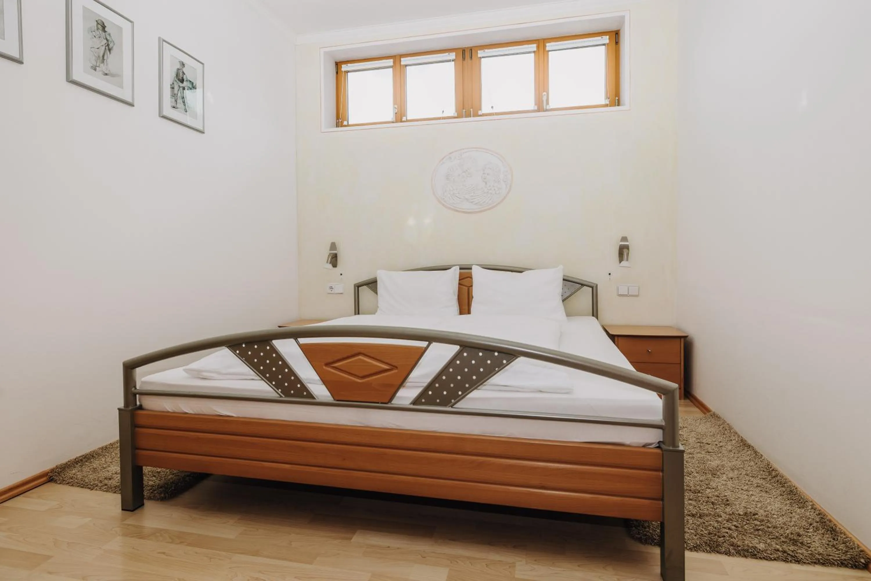 Bed in Hotel Garni Tannenhof