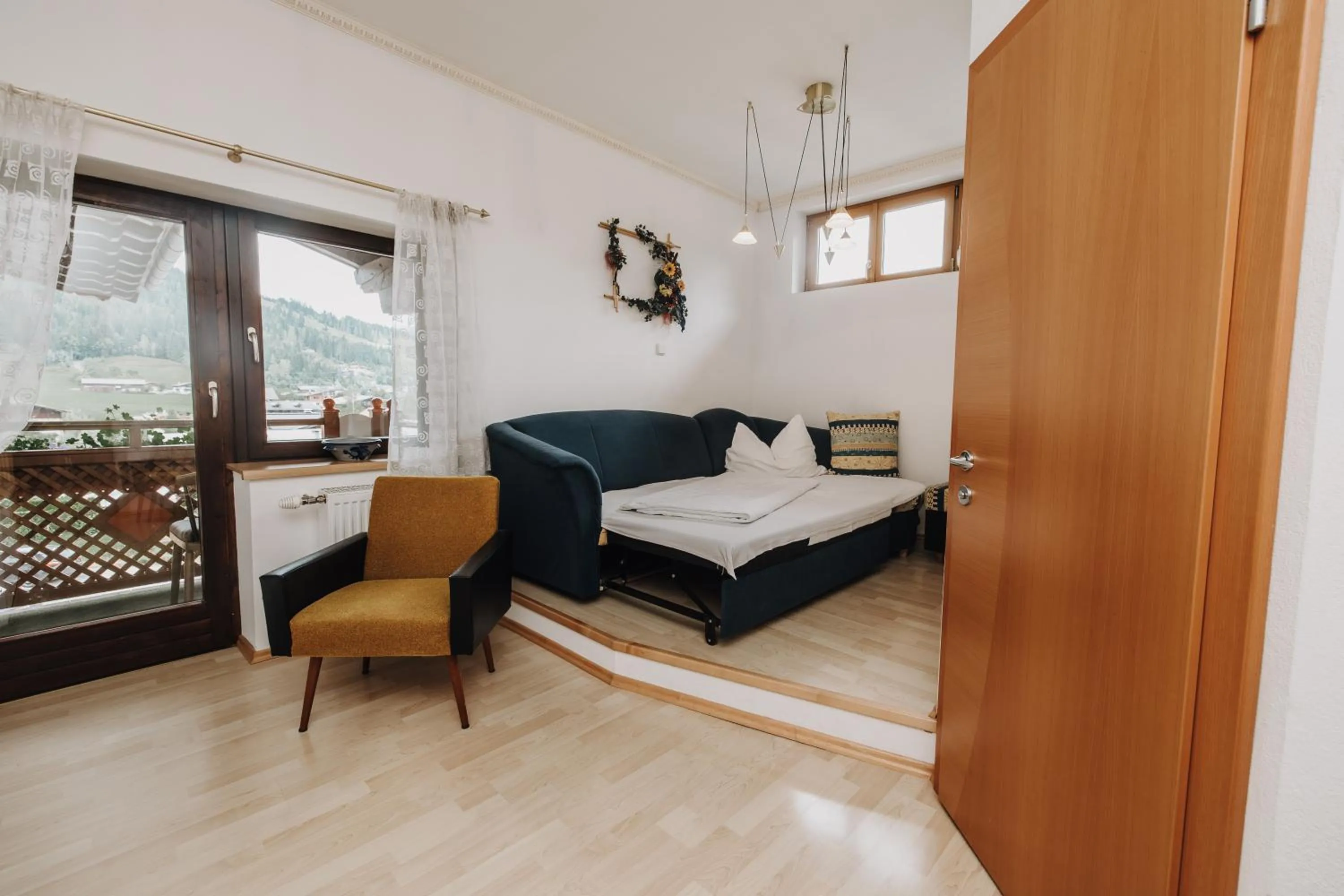 Bed in Hotel Garni Tannenhof