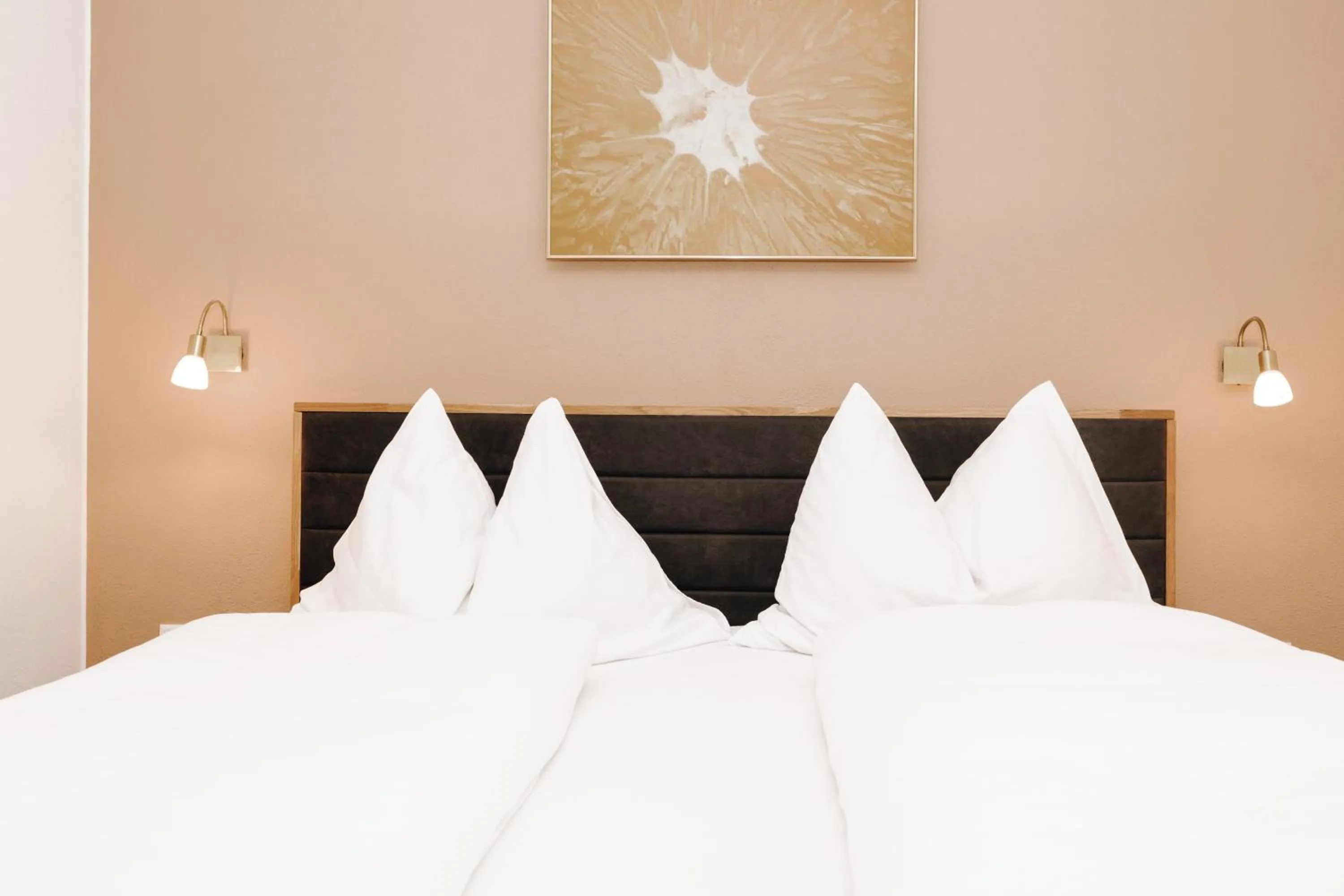 Bed in Hotel Garni Tannenhof