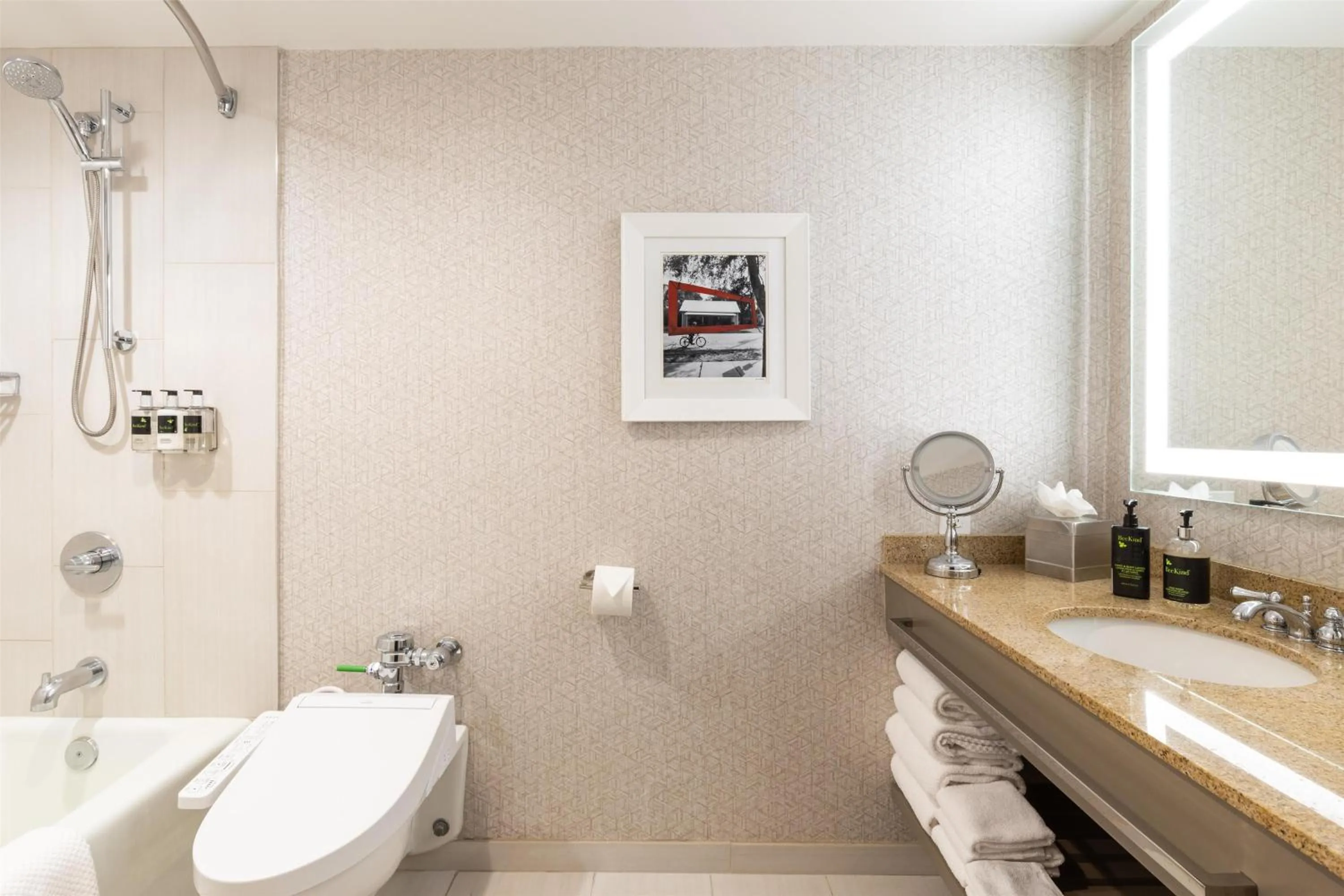 Bathroom in Coast Seattle Downtown Hotel by APA