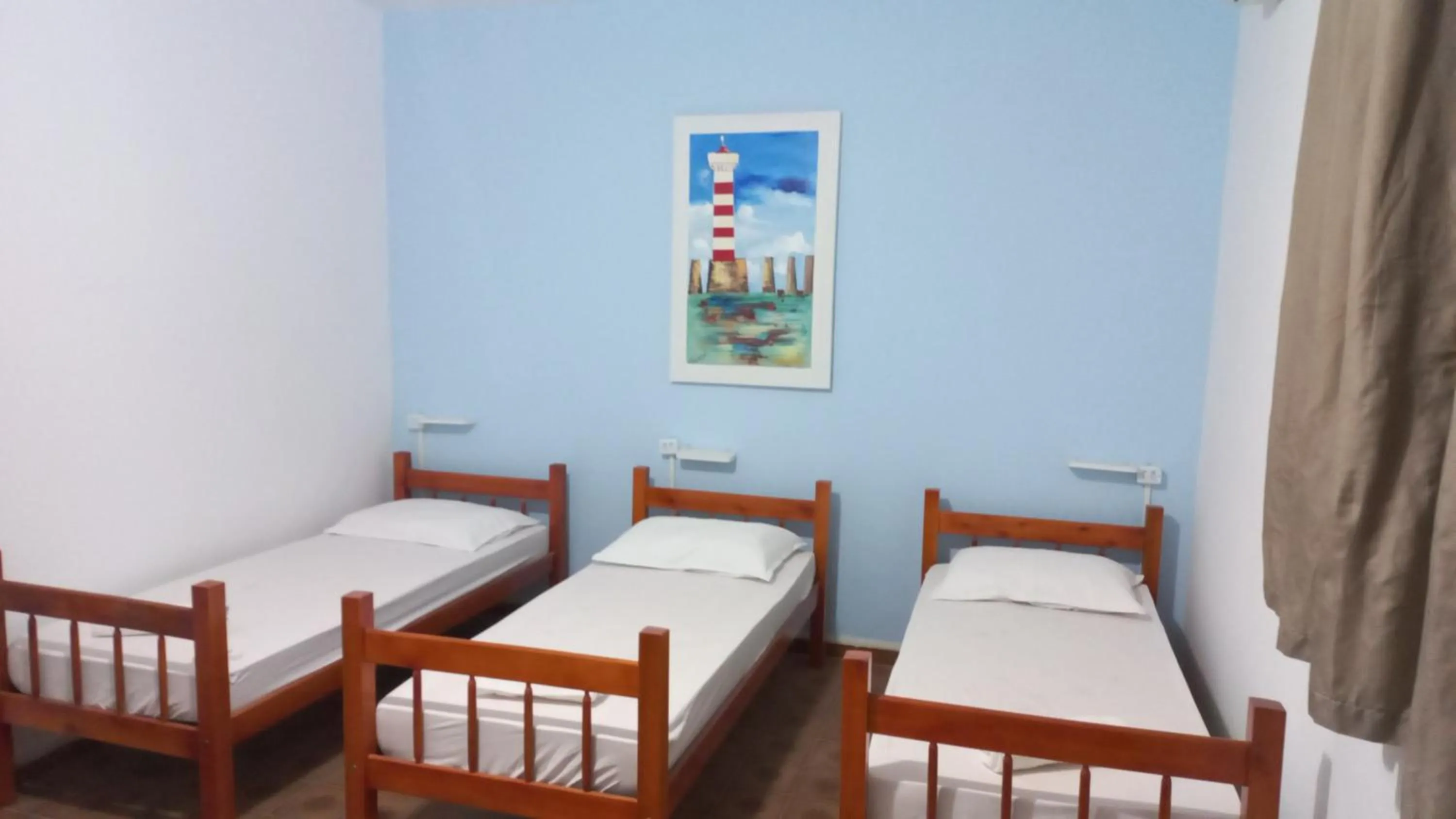 Bed in Pousada Águas Marinhas