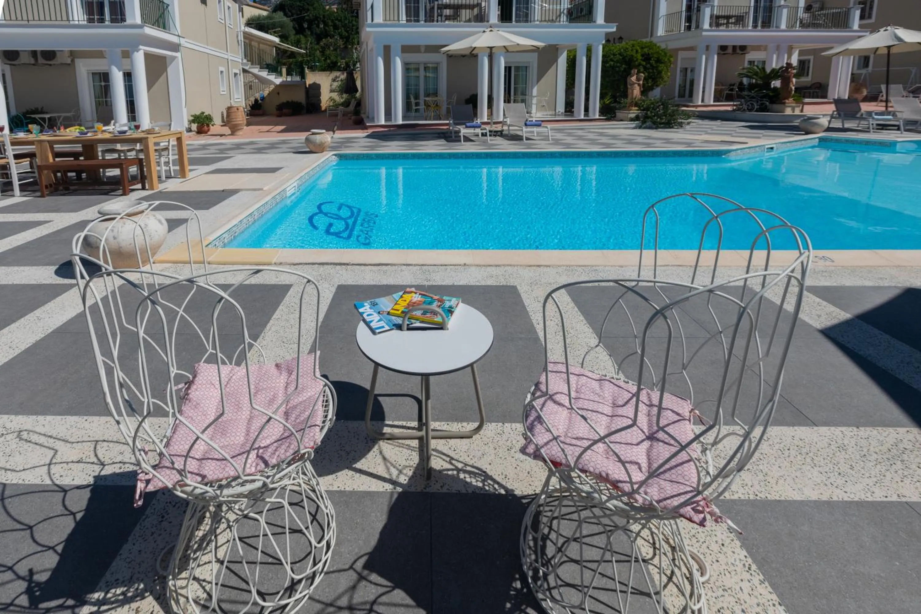 Swimming pool in Garbis Villas & Apartments