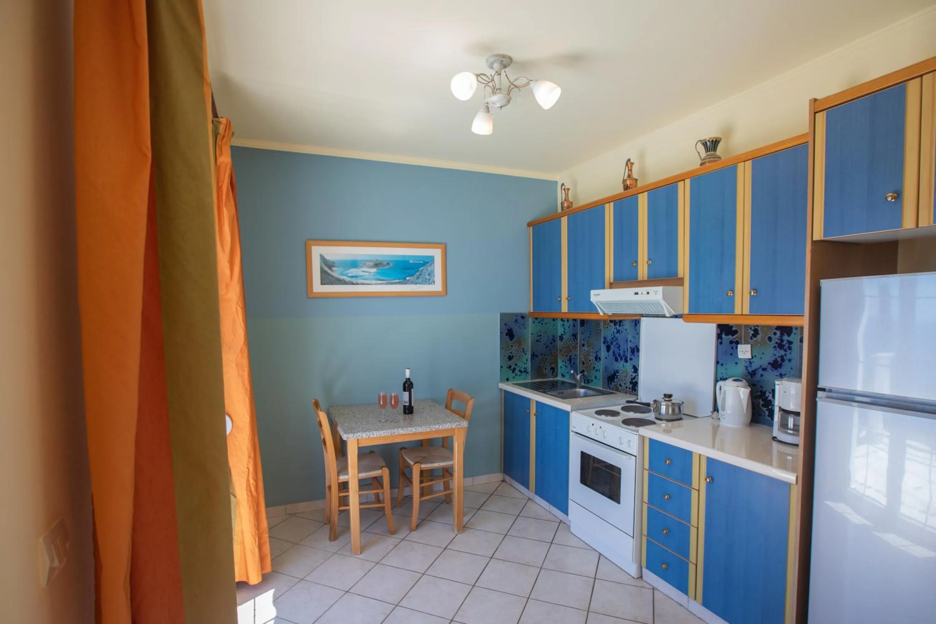 Kitchen or kitchenette in Garbis Villas & Apartments