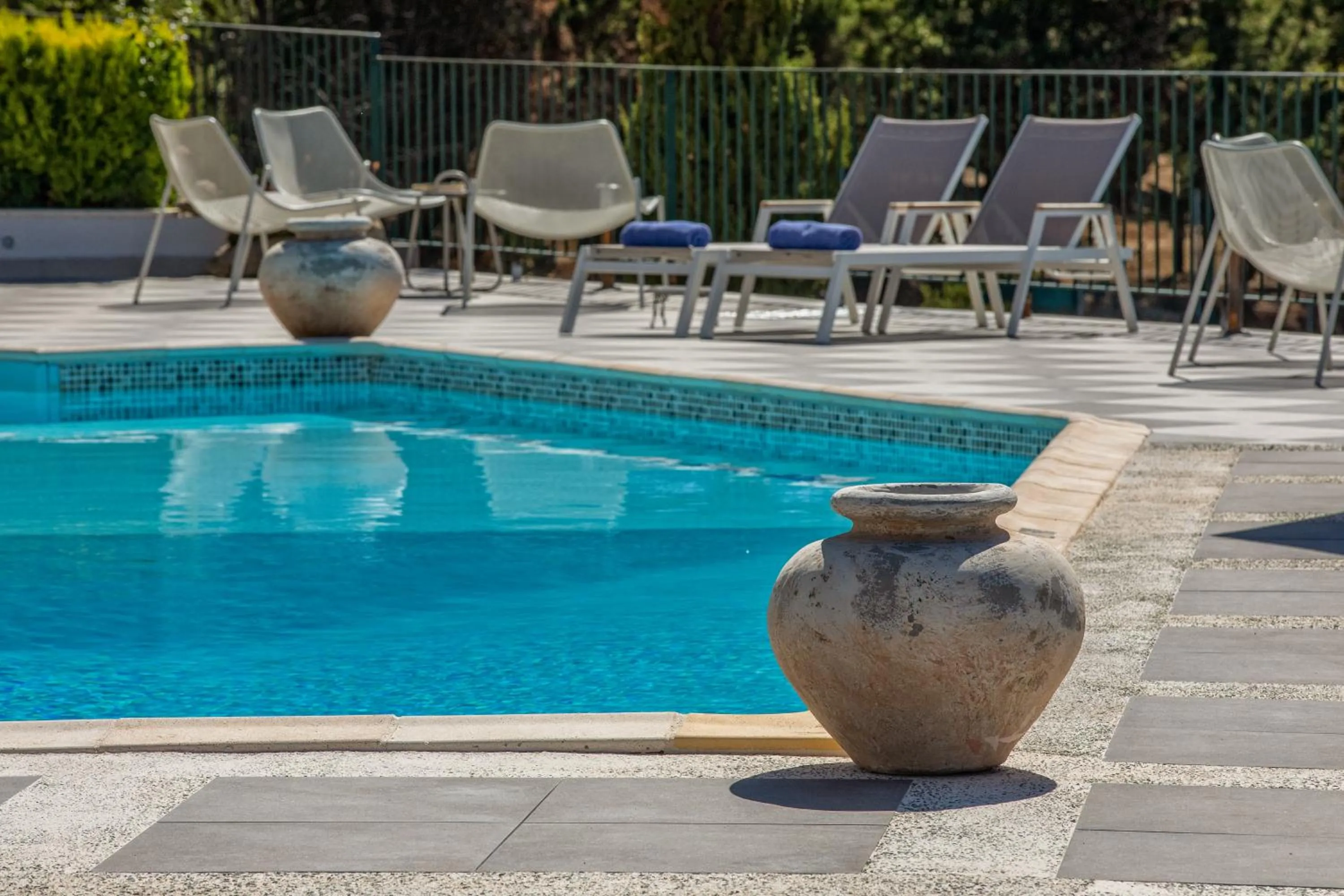 Swimming pool in Garbis Villas & Apartments