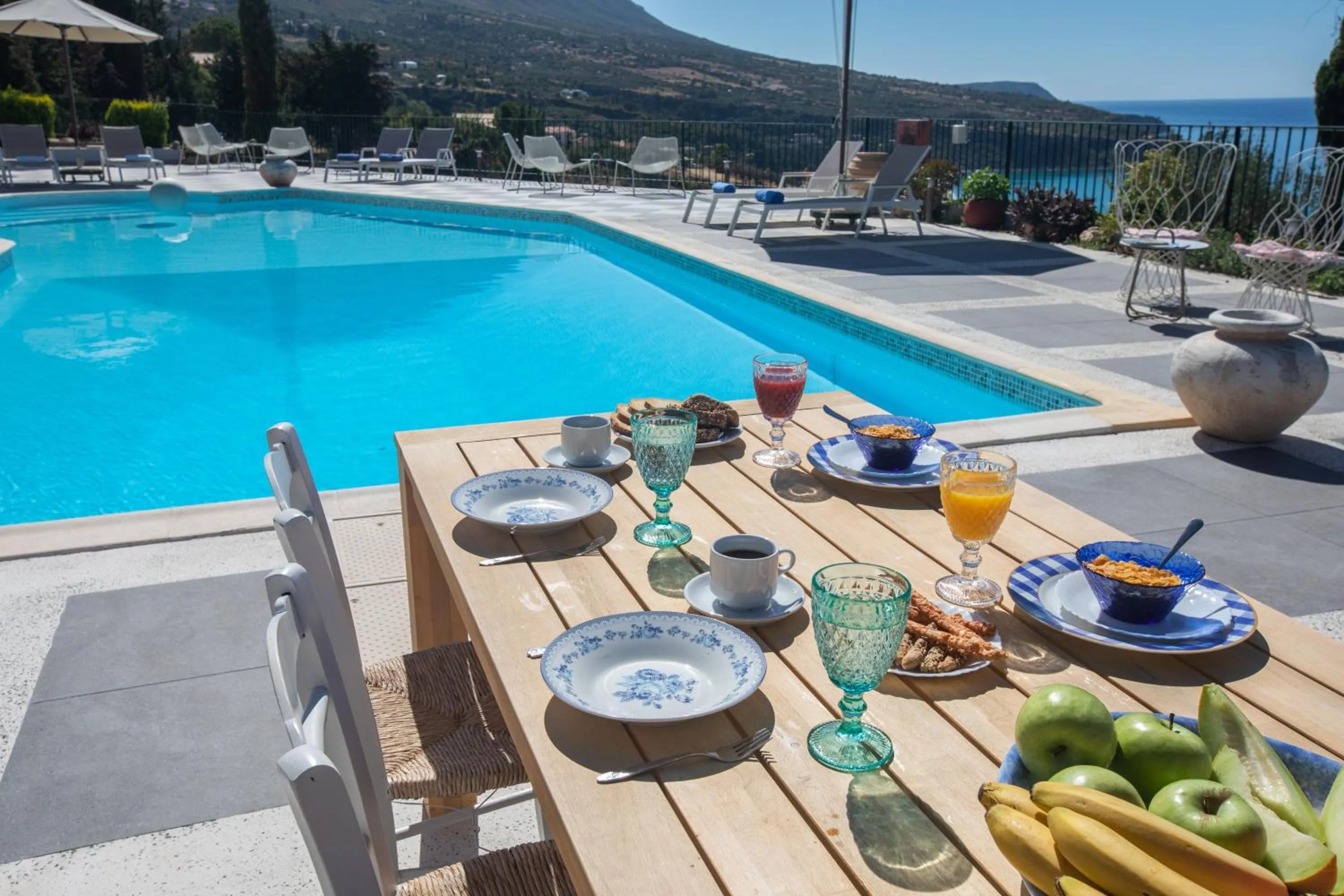 Swimming pool in Garbis Villas & Apartments