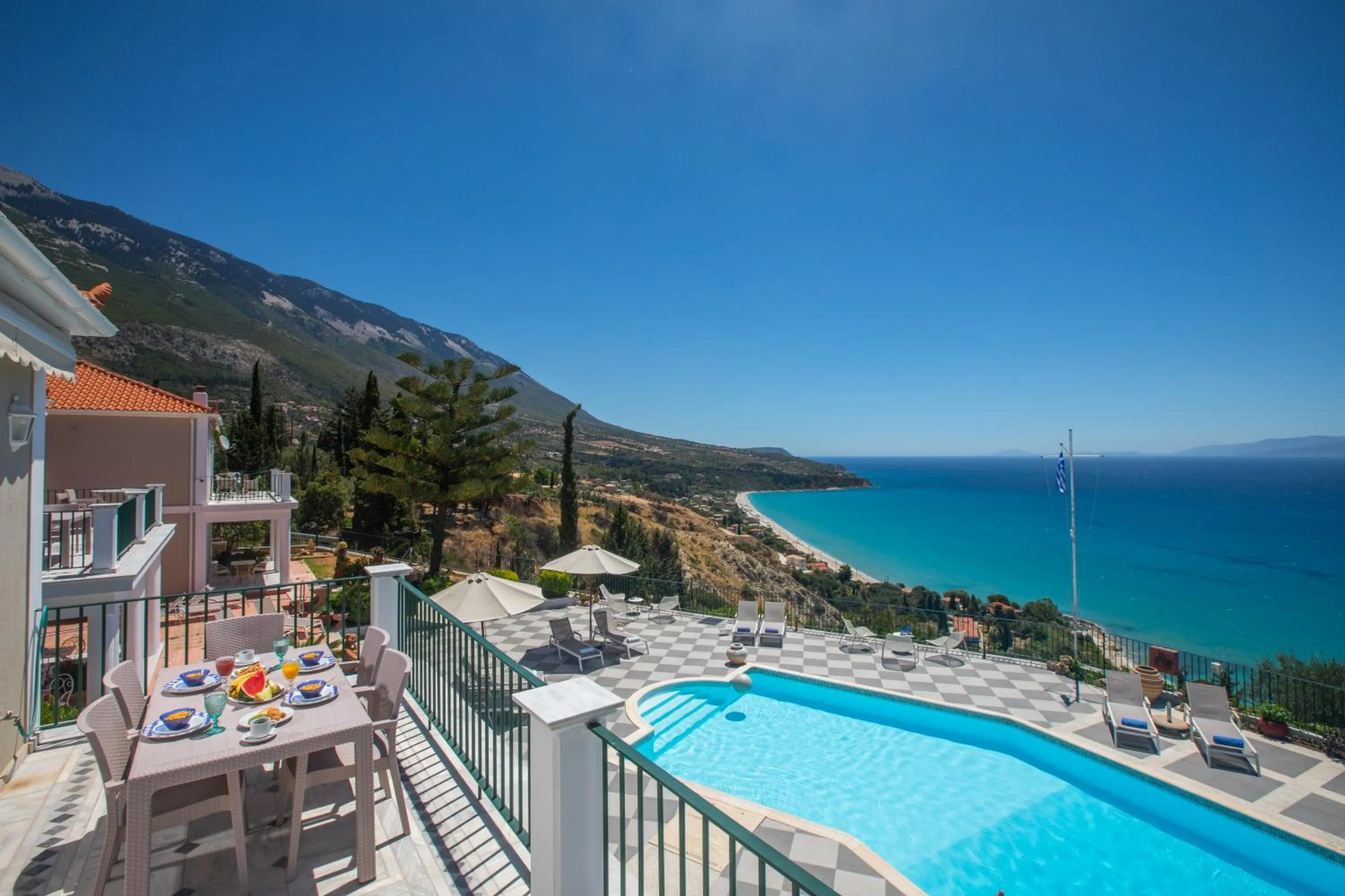 Balcony/Terrace in Garbis Villas & Apartments