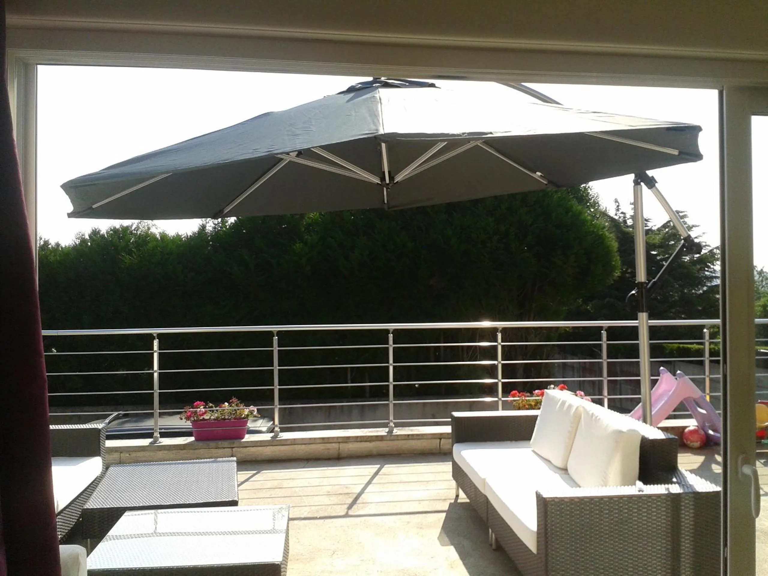 Patio in Chambres d'Hôtes Poirier Bazin