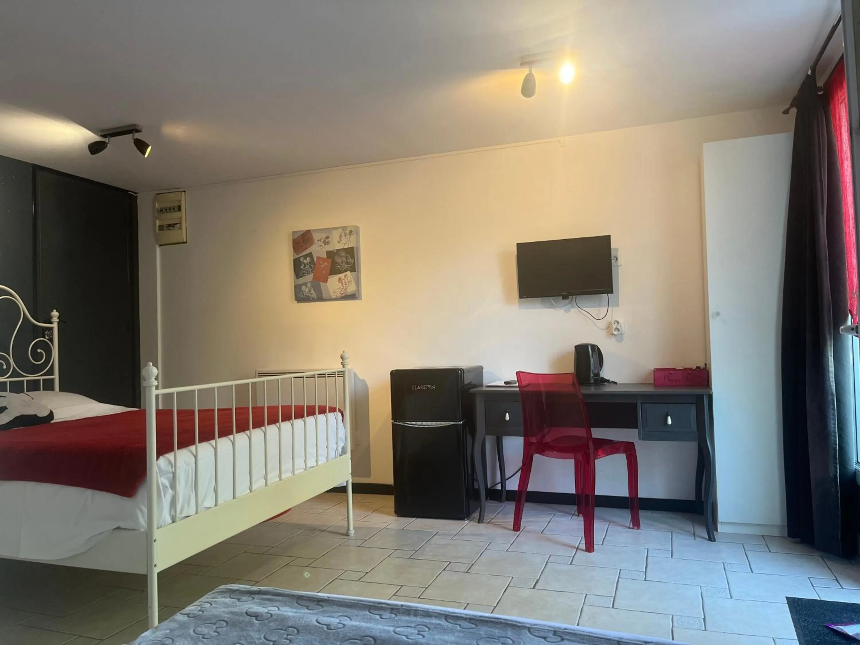 Bed in Chambres d'Hôtes Poirier Bazin