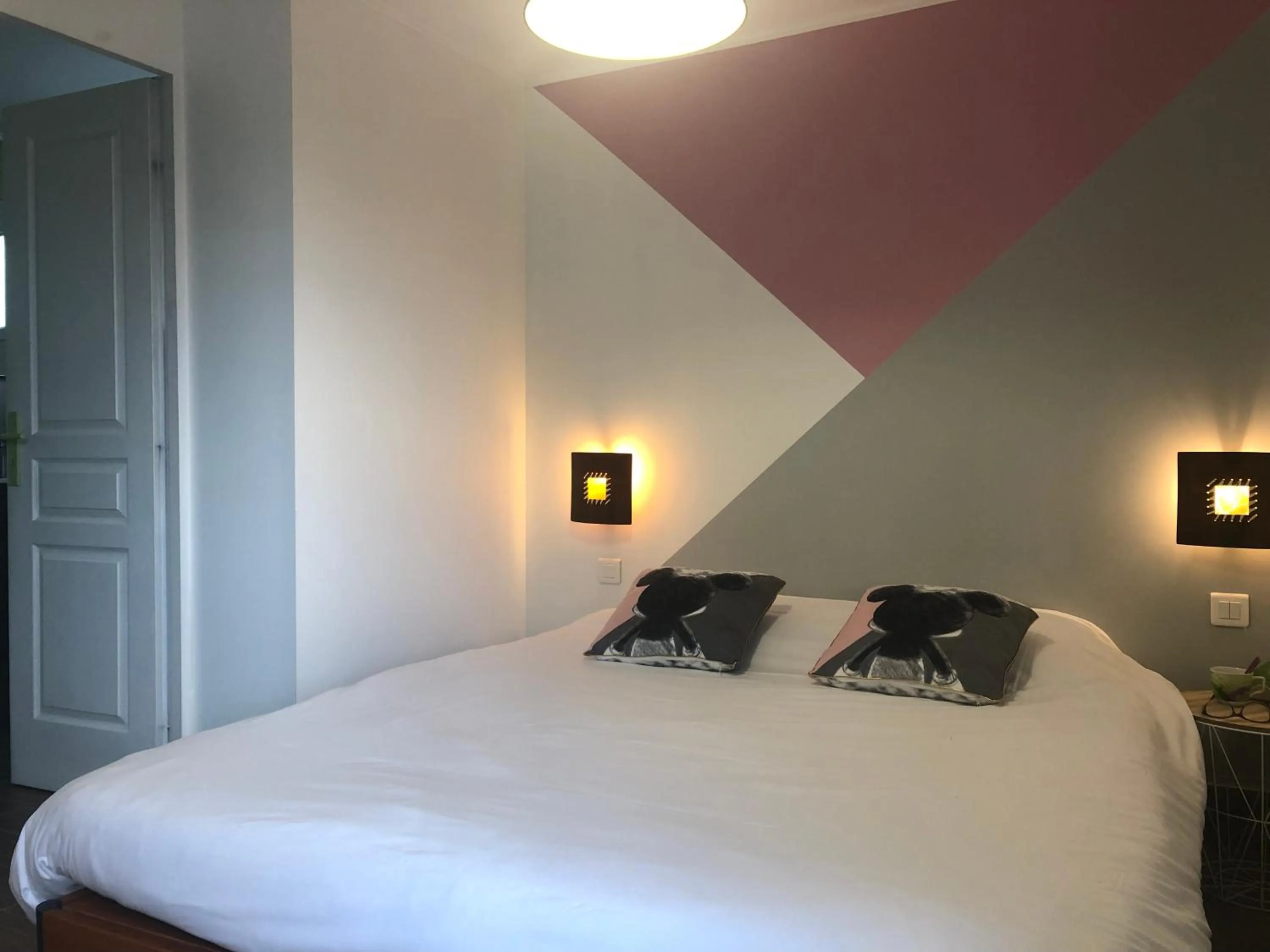 Bed in Chambres d'Hôtes Poirier Bazin