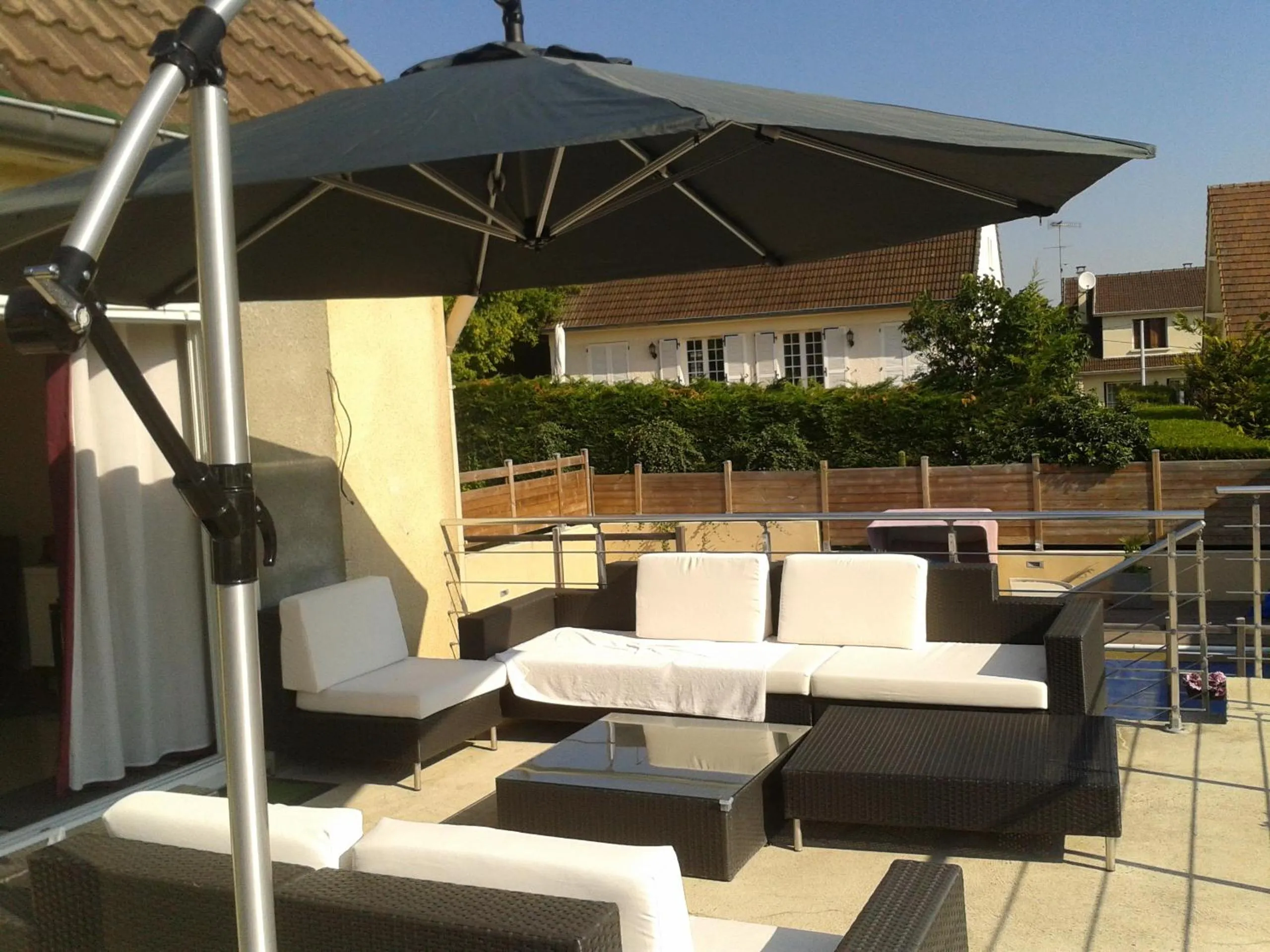 Patio in Chambres d'Hôtes Poirier Bazin