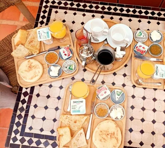 Breakfast in Riad Lalla Marrakech