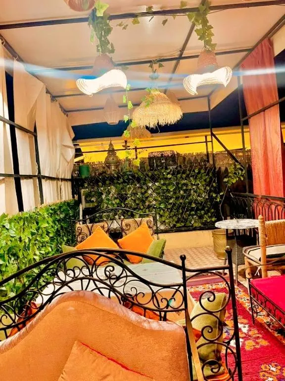 Balcony/Terrace in Riad Lalla Marrakech
