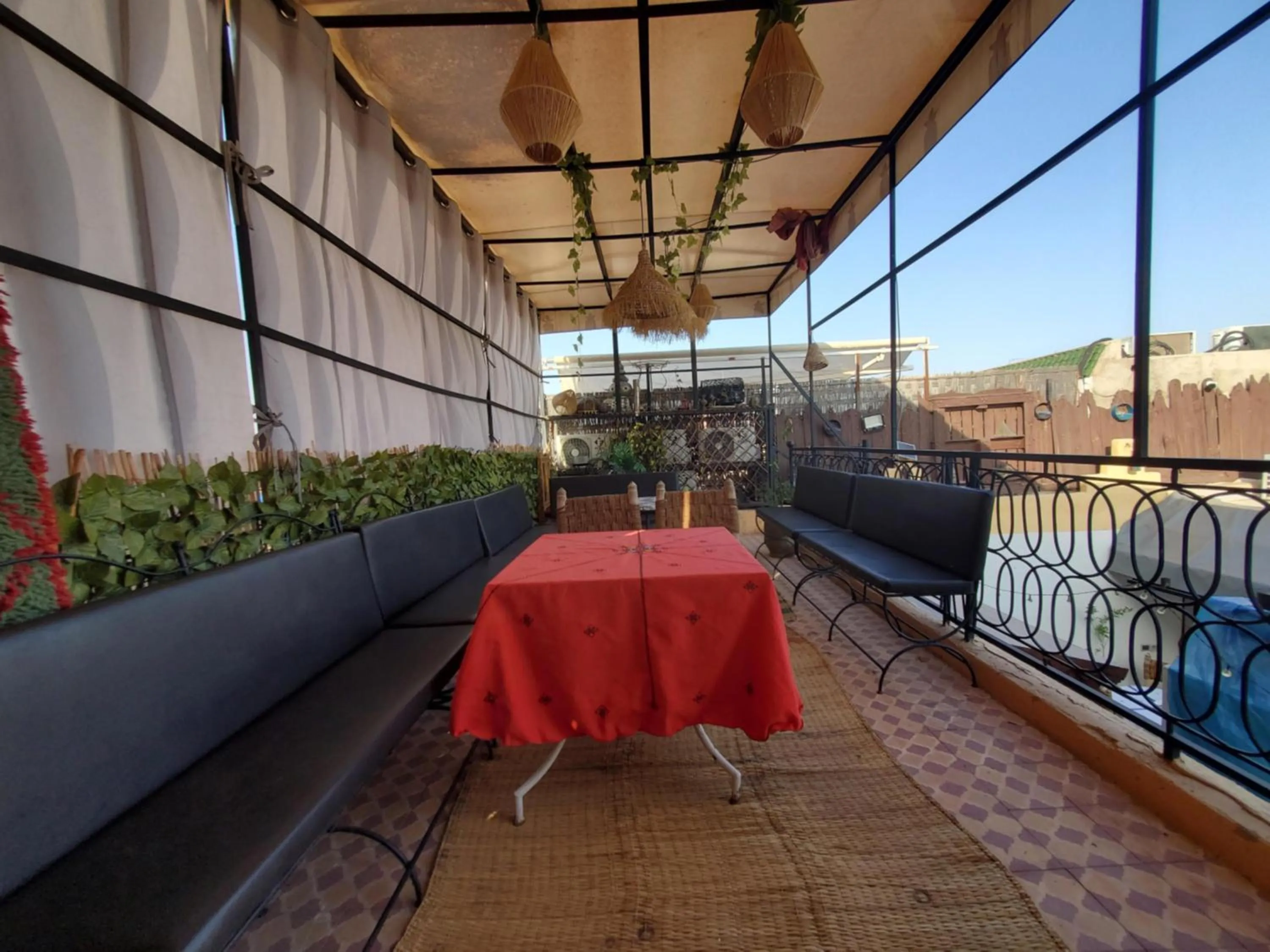 Balcony/Terrace in Riad Lalla Marrakech