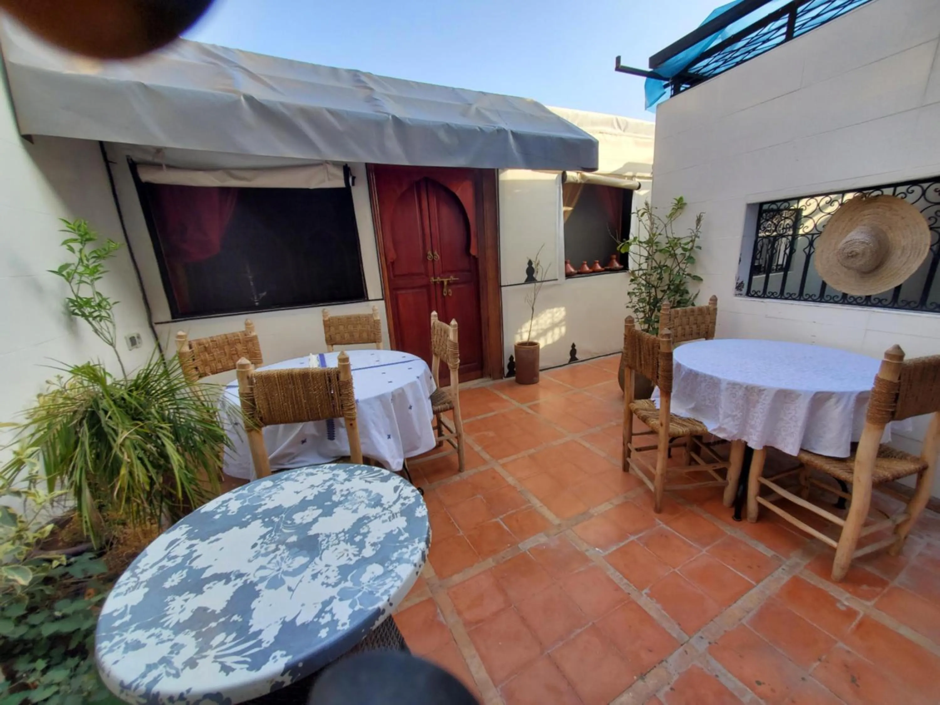 Balcony/Terrace in Riad Lalla Marrakech