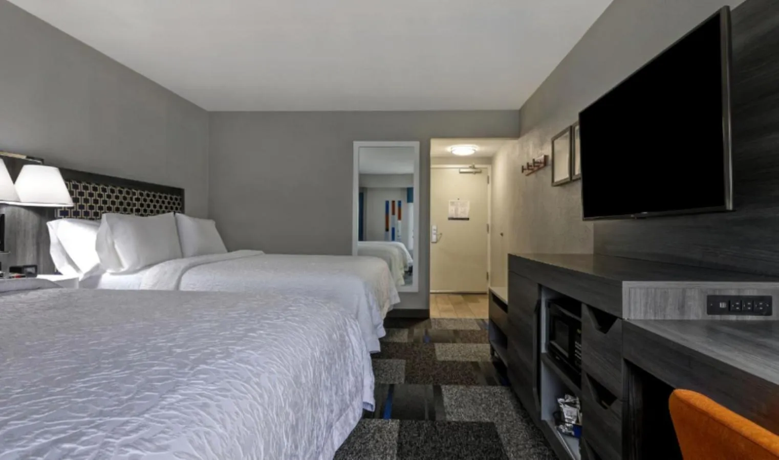 Bed in Hampton Inn San Antonio Downtown