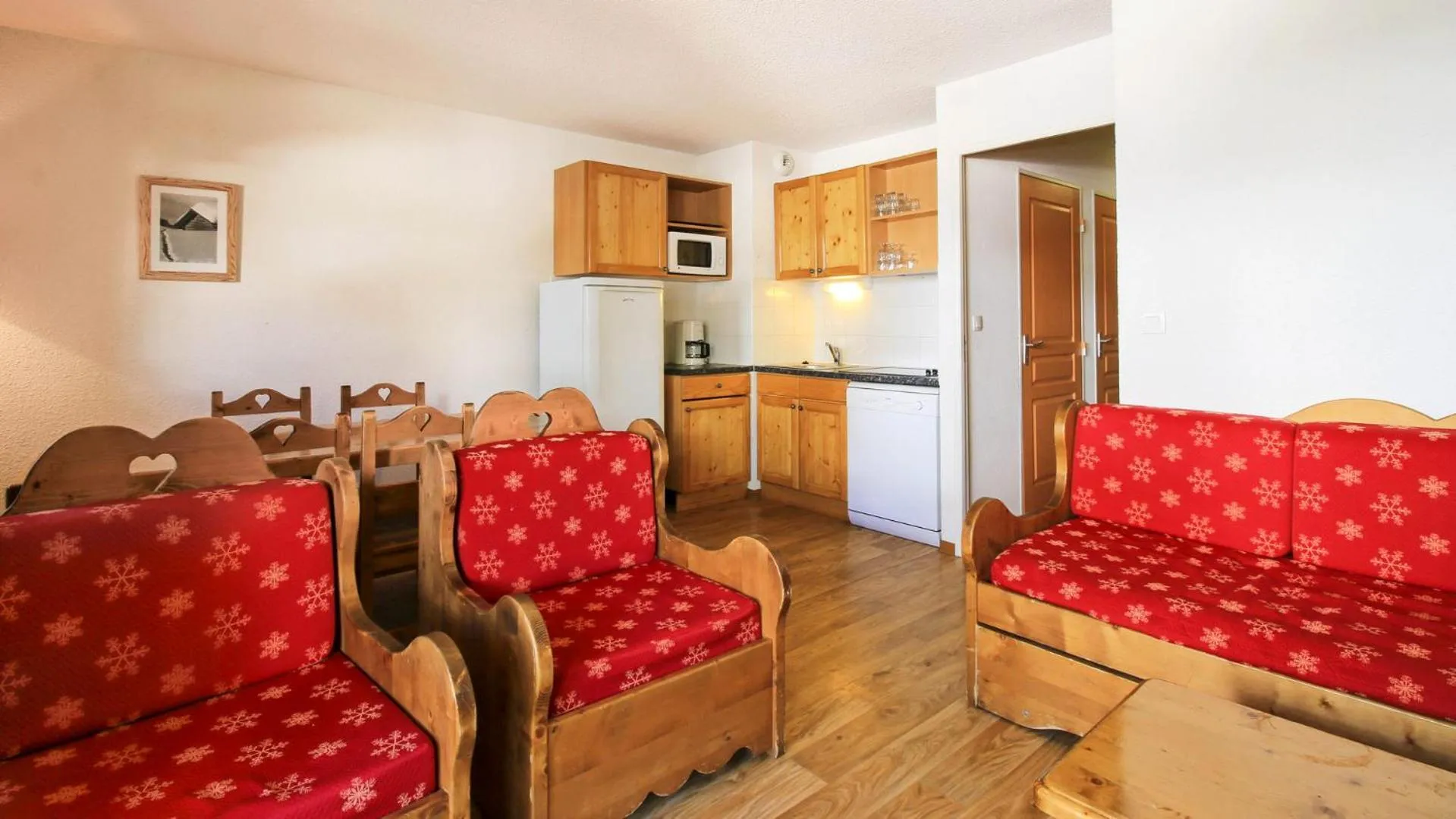 Living room in Vacancéole - Résidence Central Park