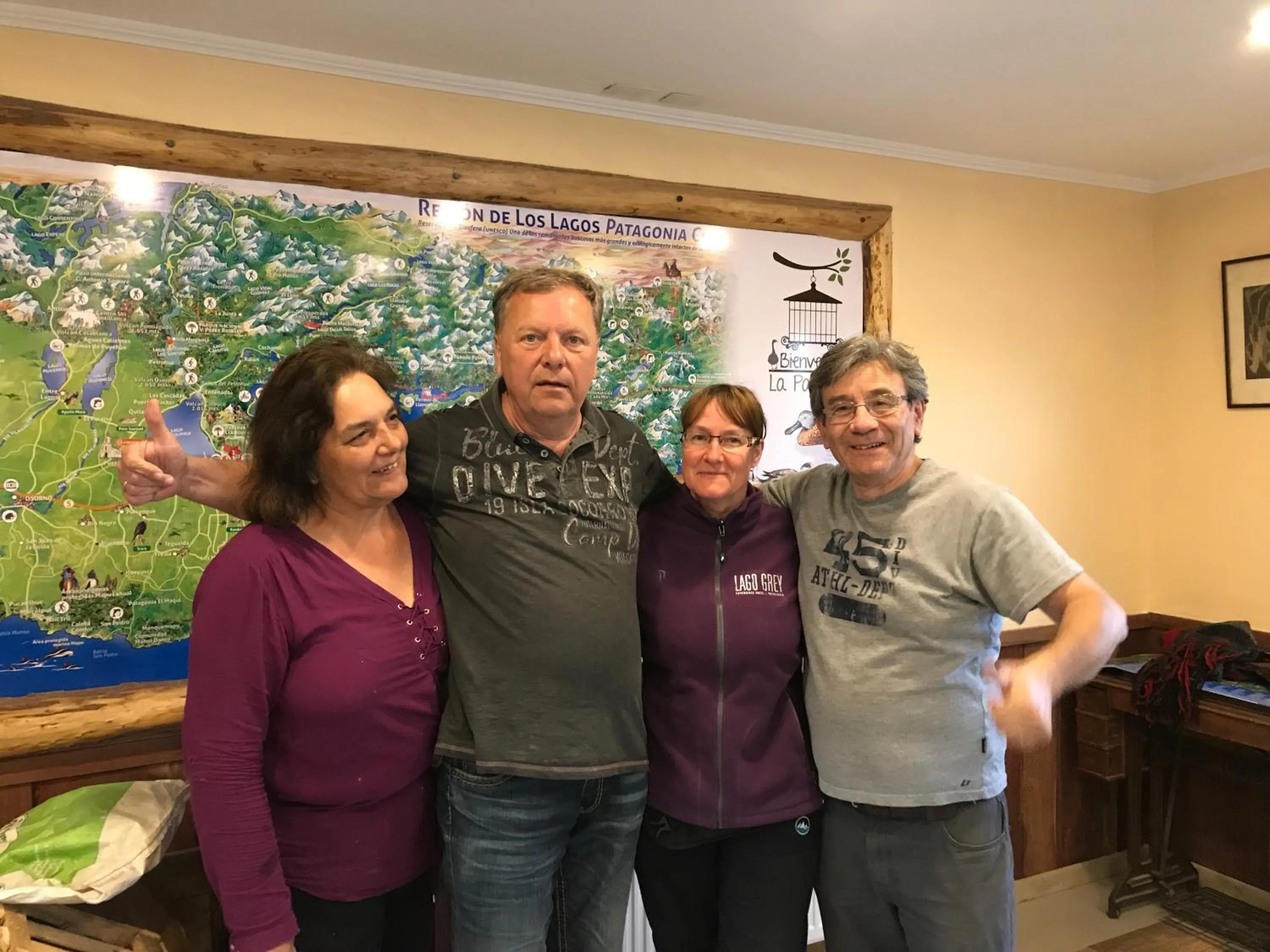 Guests in Parque la Pajarera