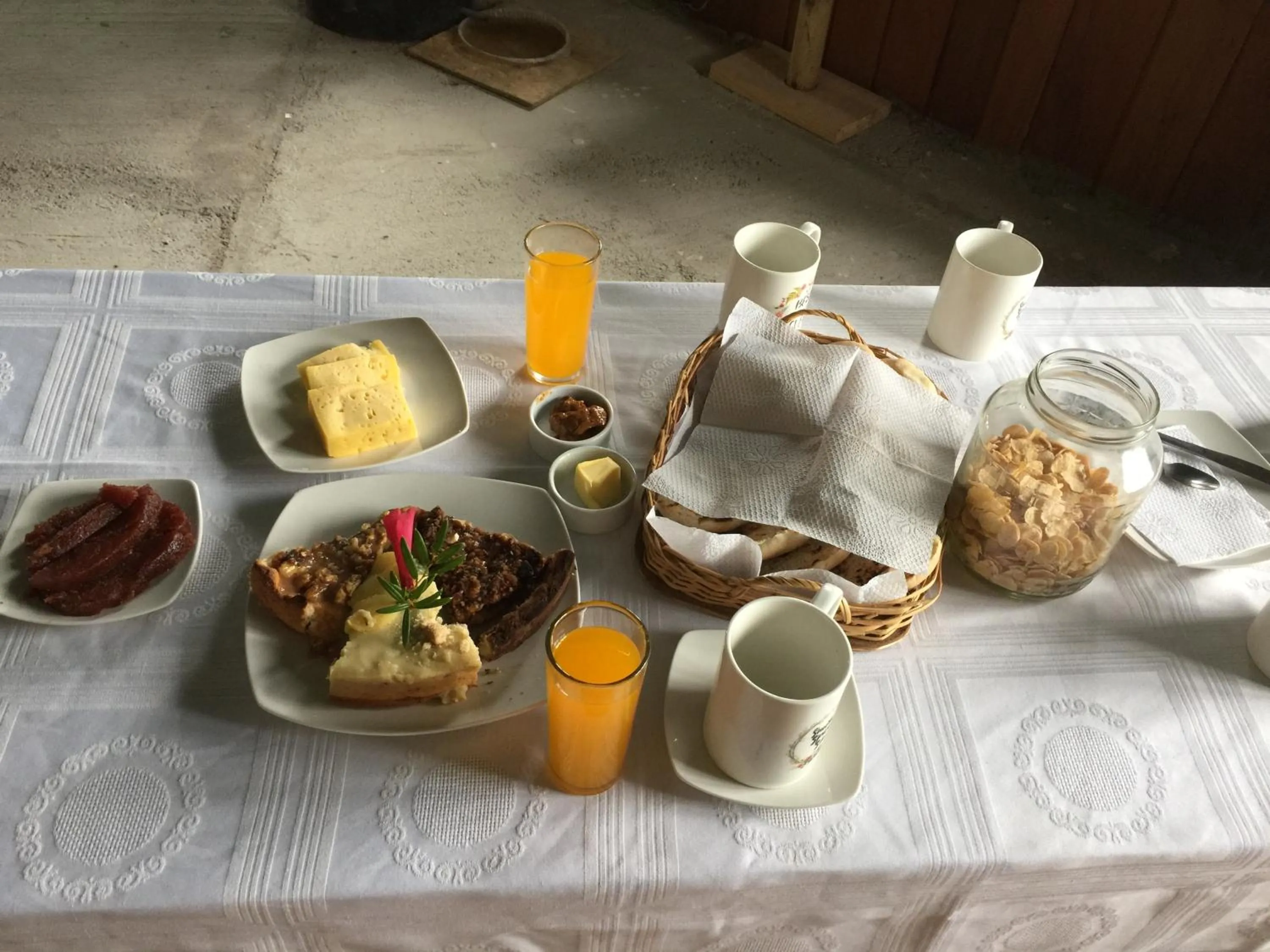 Breakfast in Parque la Pajarera