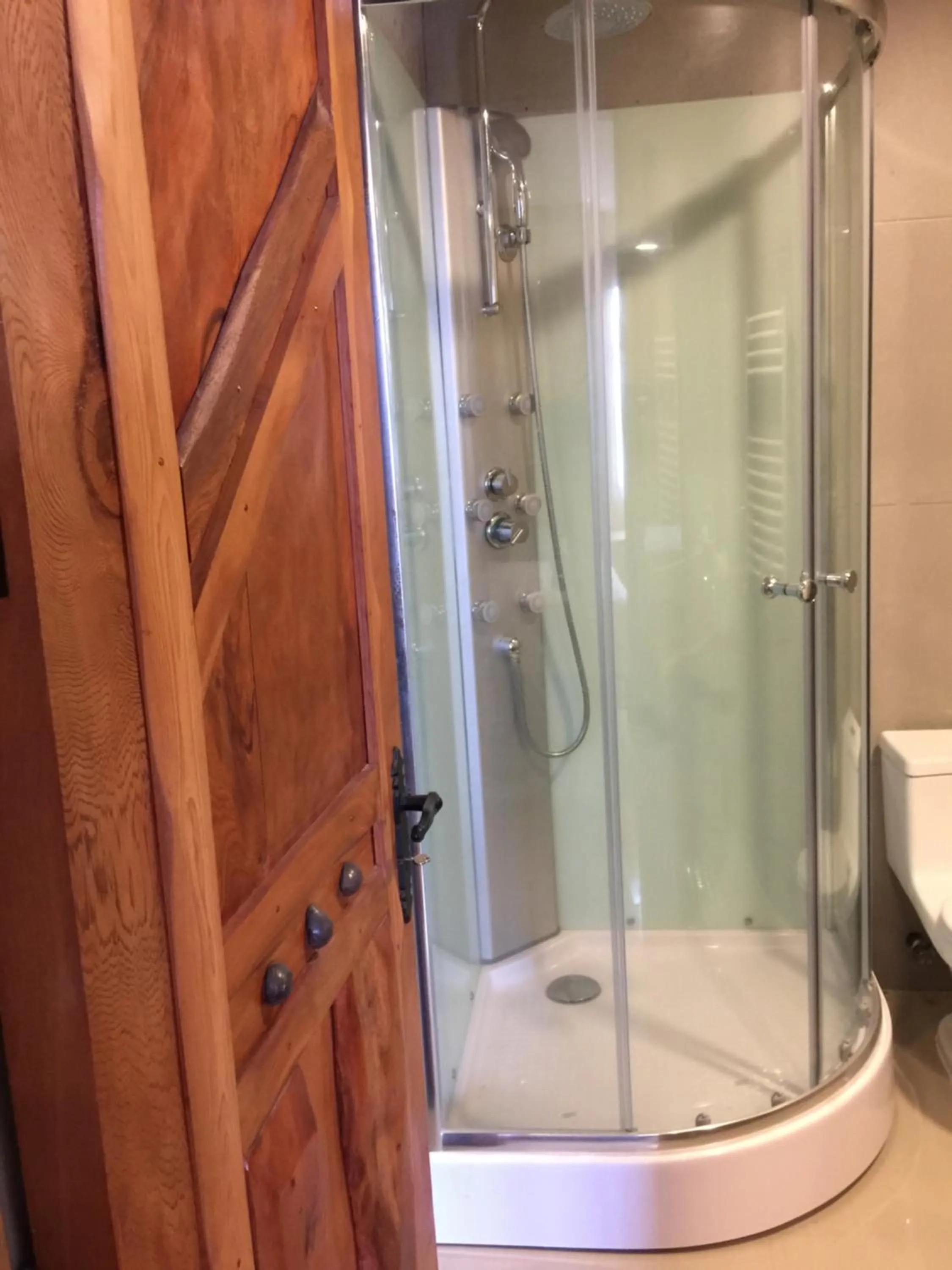 Shower in Parque la Pajarera