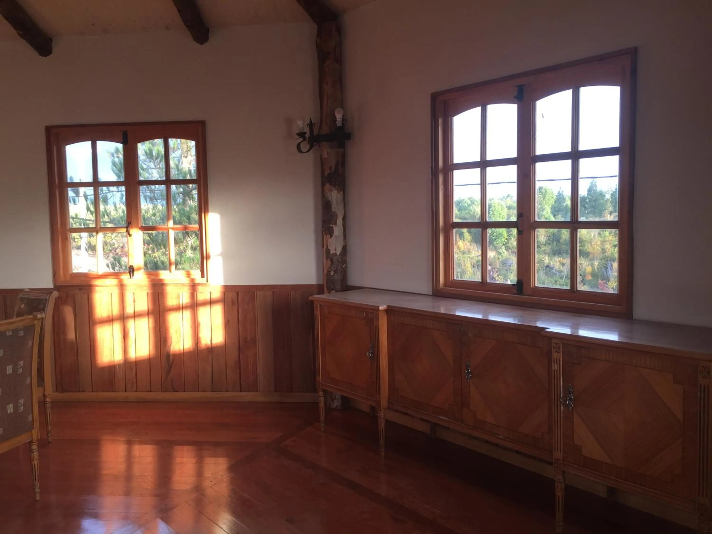 Seating area in Parque la Pajarera