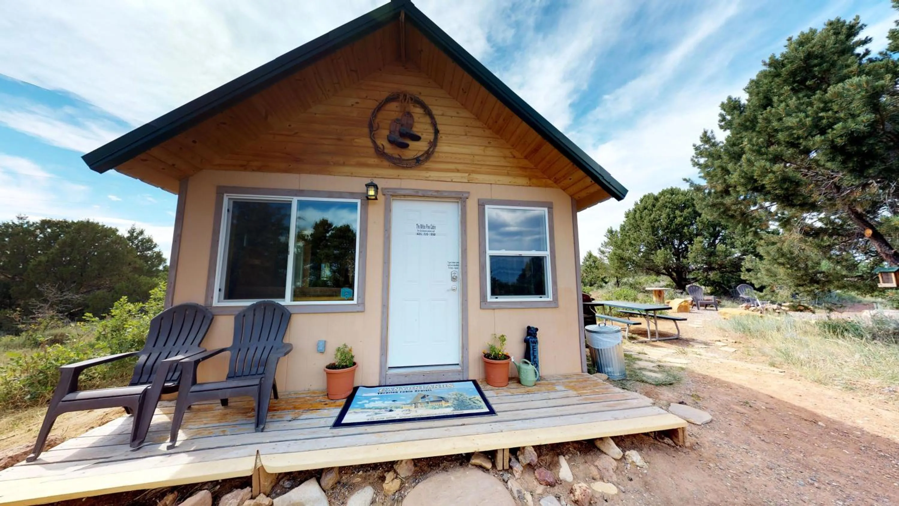 Property building in White Pine Cabin by Canyonlands Lodging