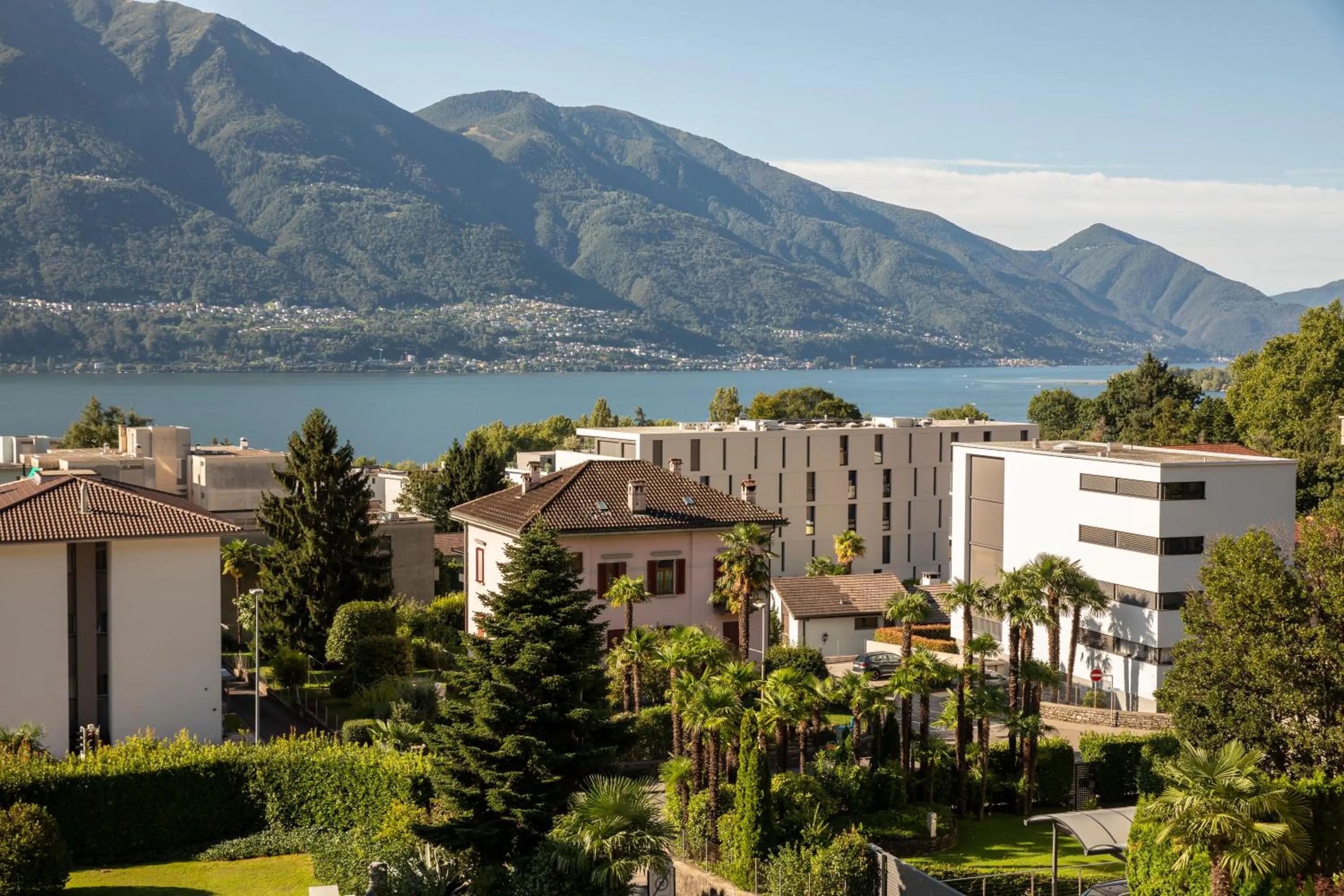 Property building in Smart-HOTEL MINUSIO, a Swiss Quality Hotel