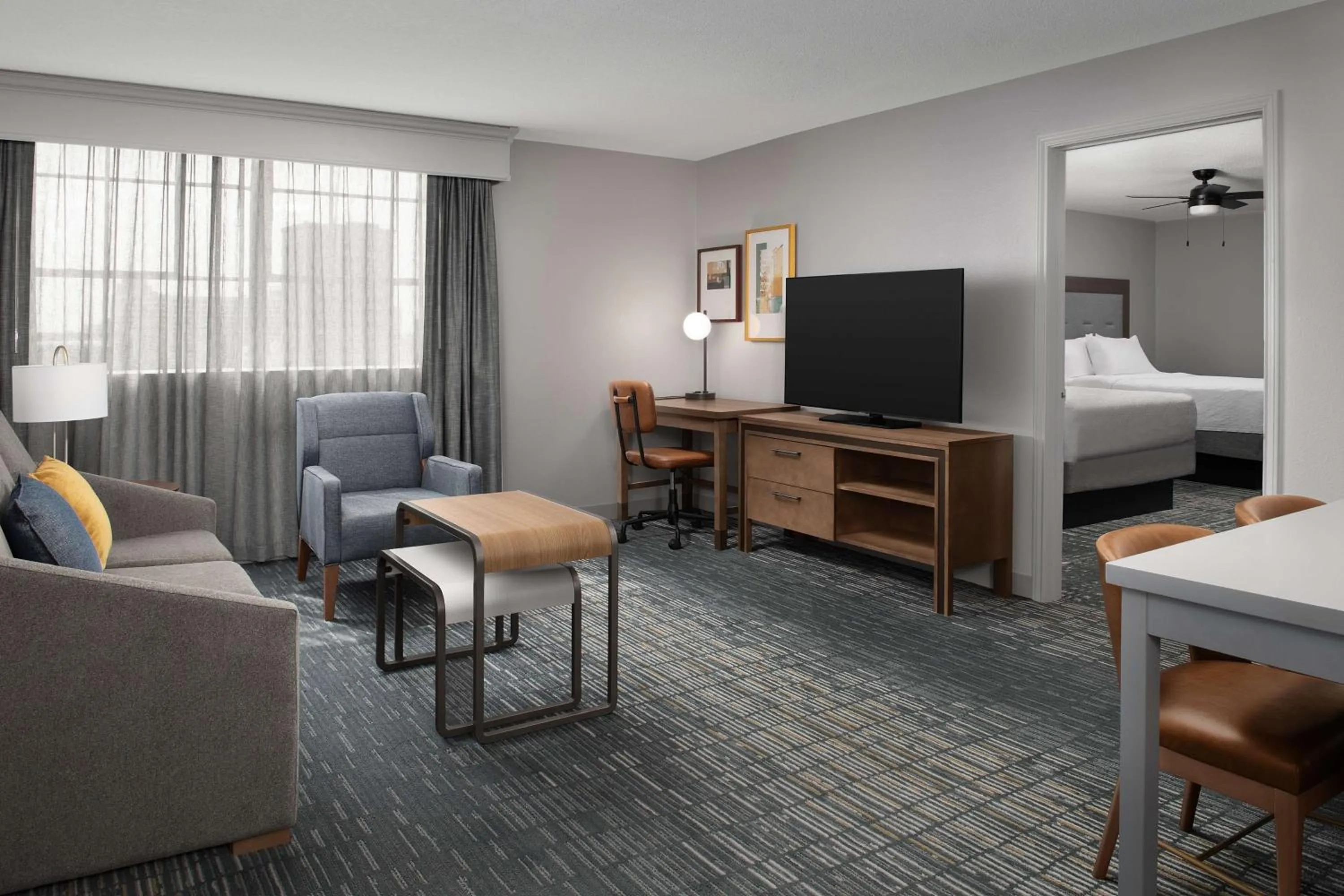 Bedroom, Bed in Homewood Suites by Hilton San Antonio Riverwalk/Downtown