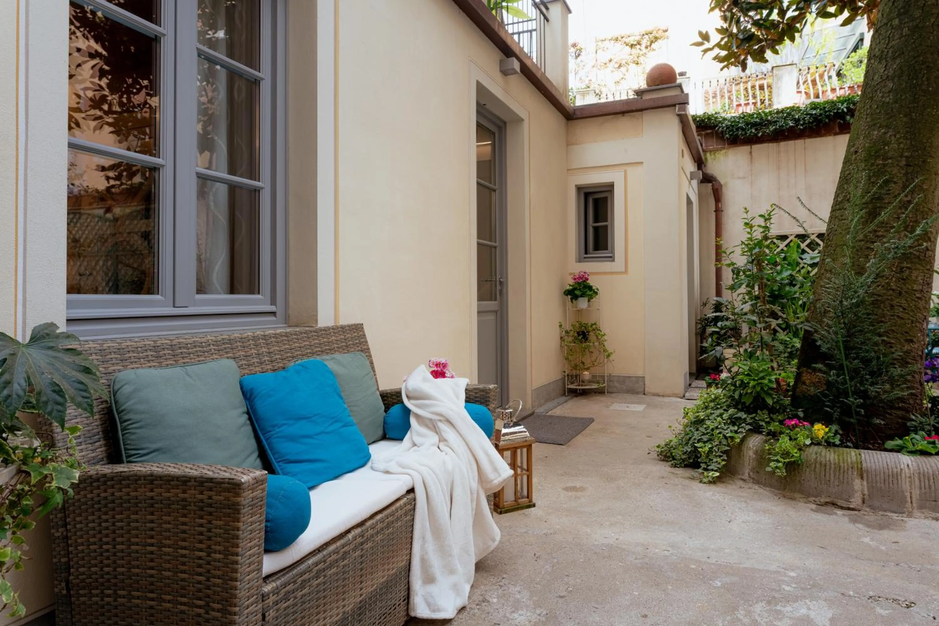 Garden in Il Cortile di Elisa & our flats