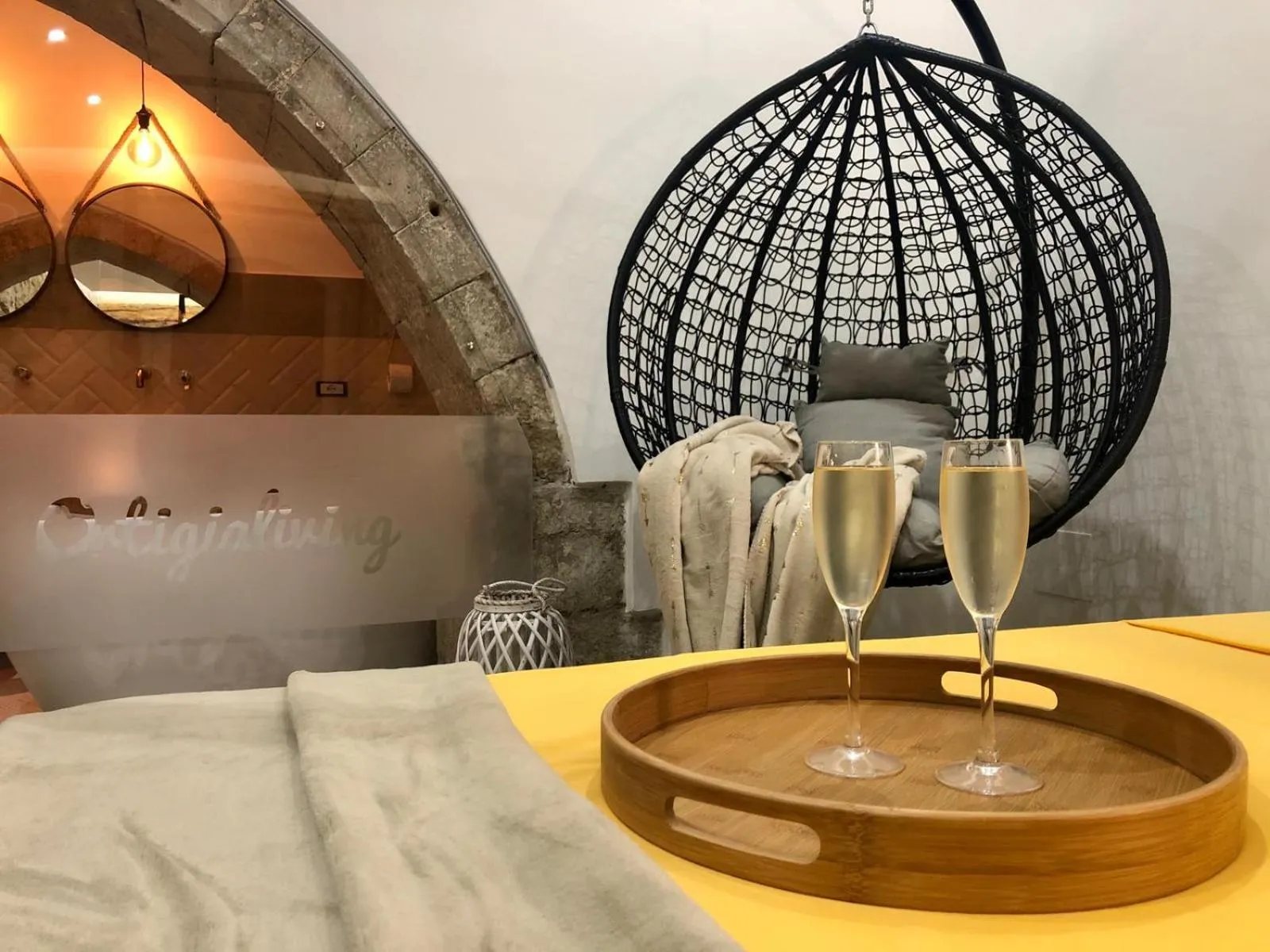 Living room in La Gemma di Ortigia