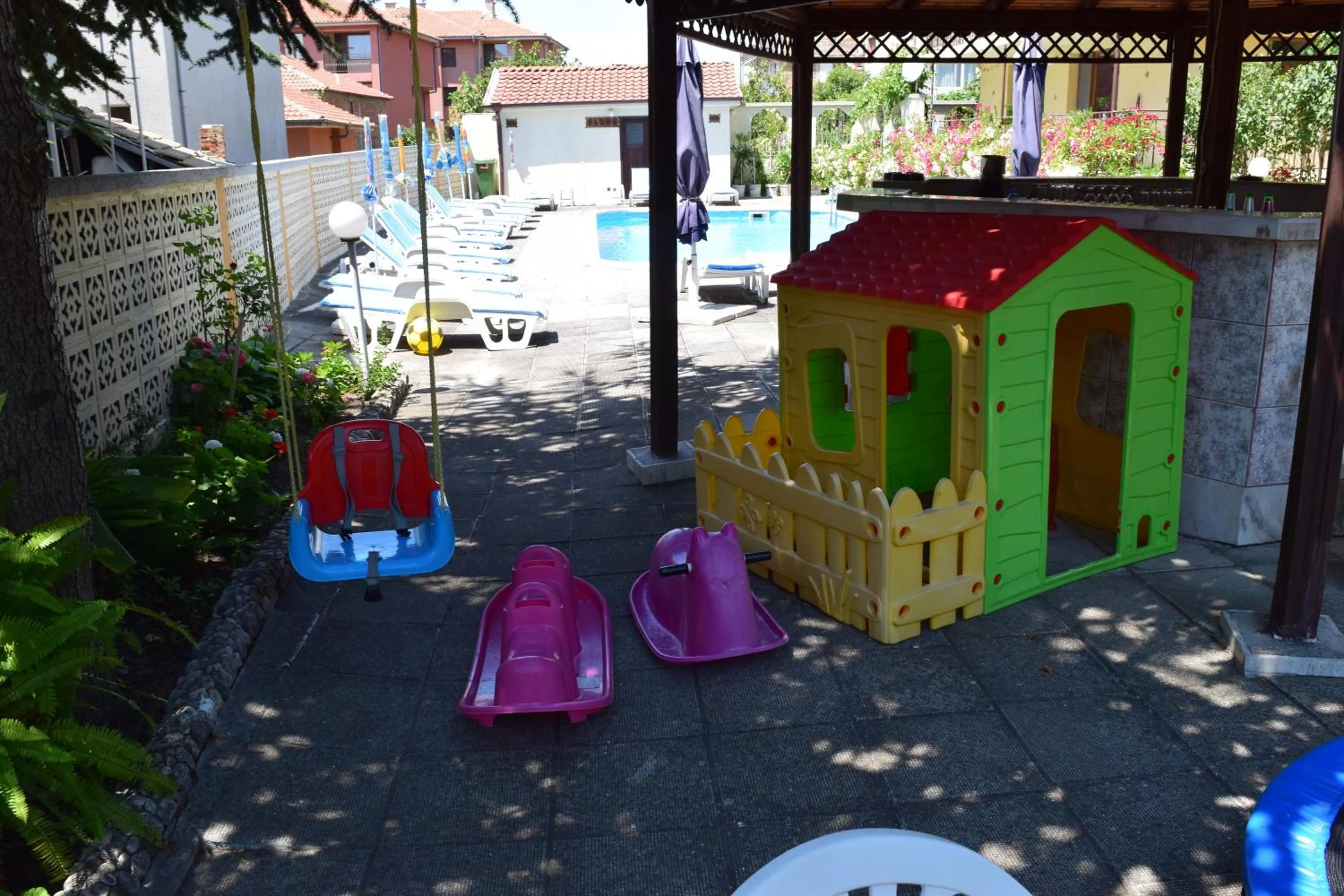 Children play ground in Family Hotel Chris