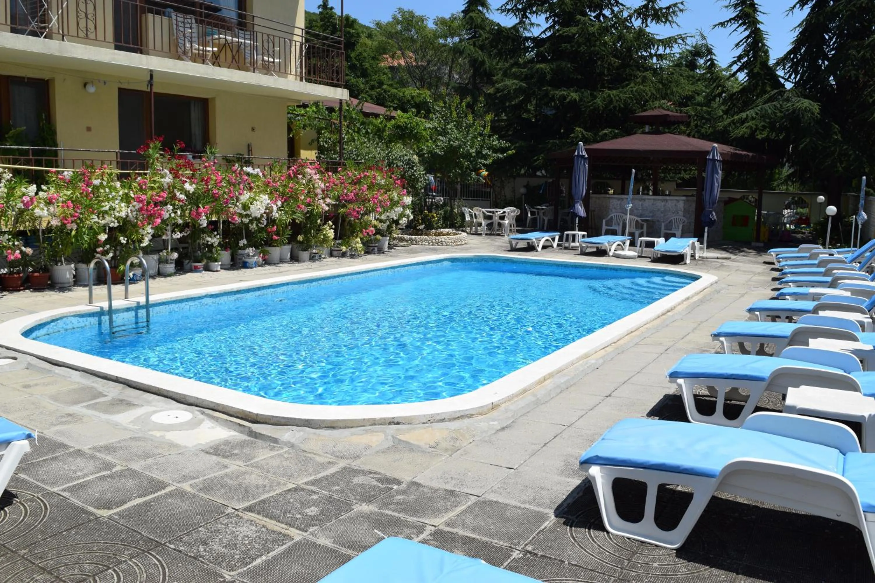Swimming pool in Family Hotel Chris