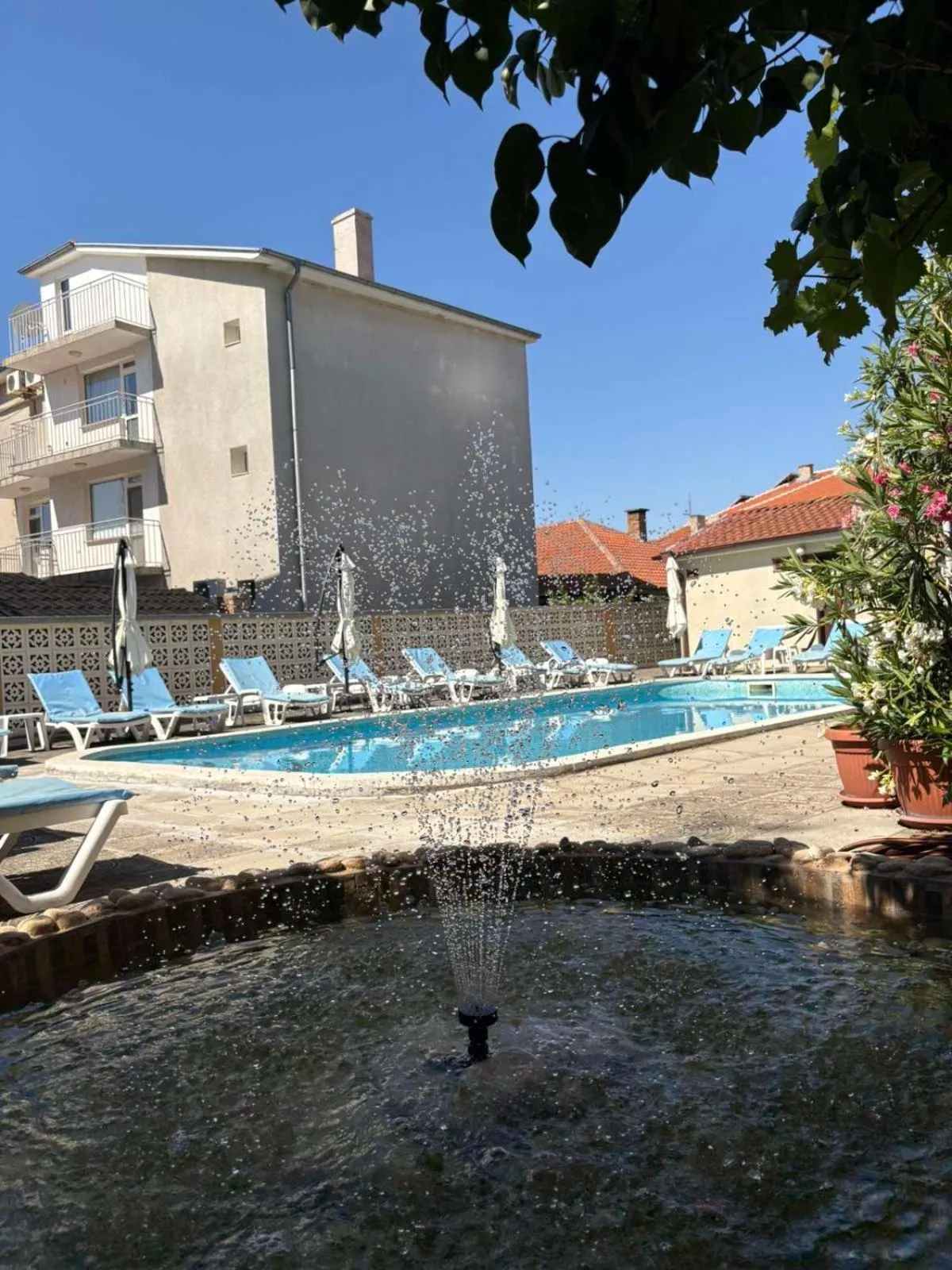Swimming pool in Family Hotel Chris