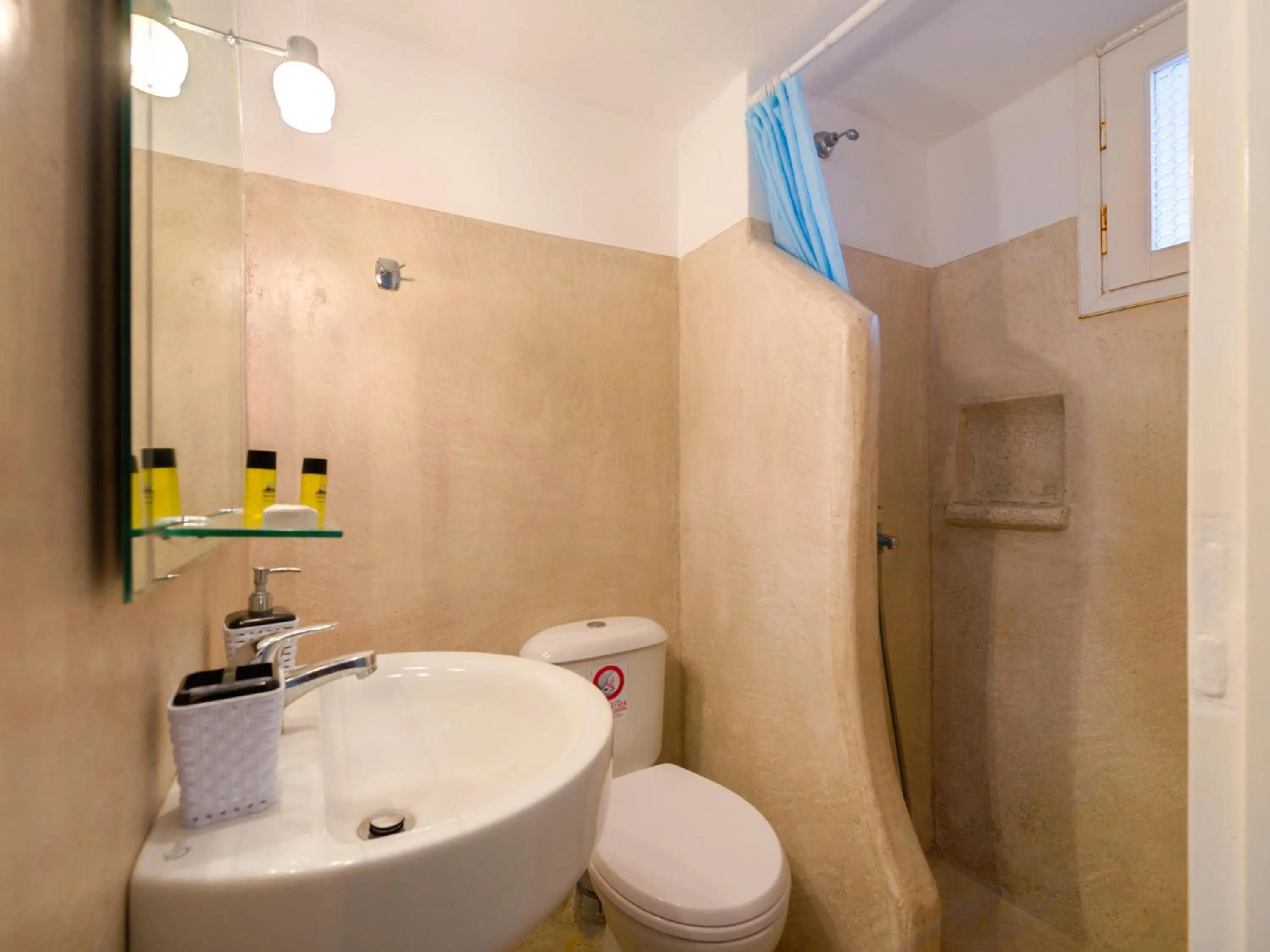 Bathroom in Villa Aegeon