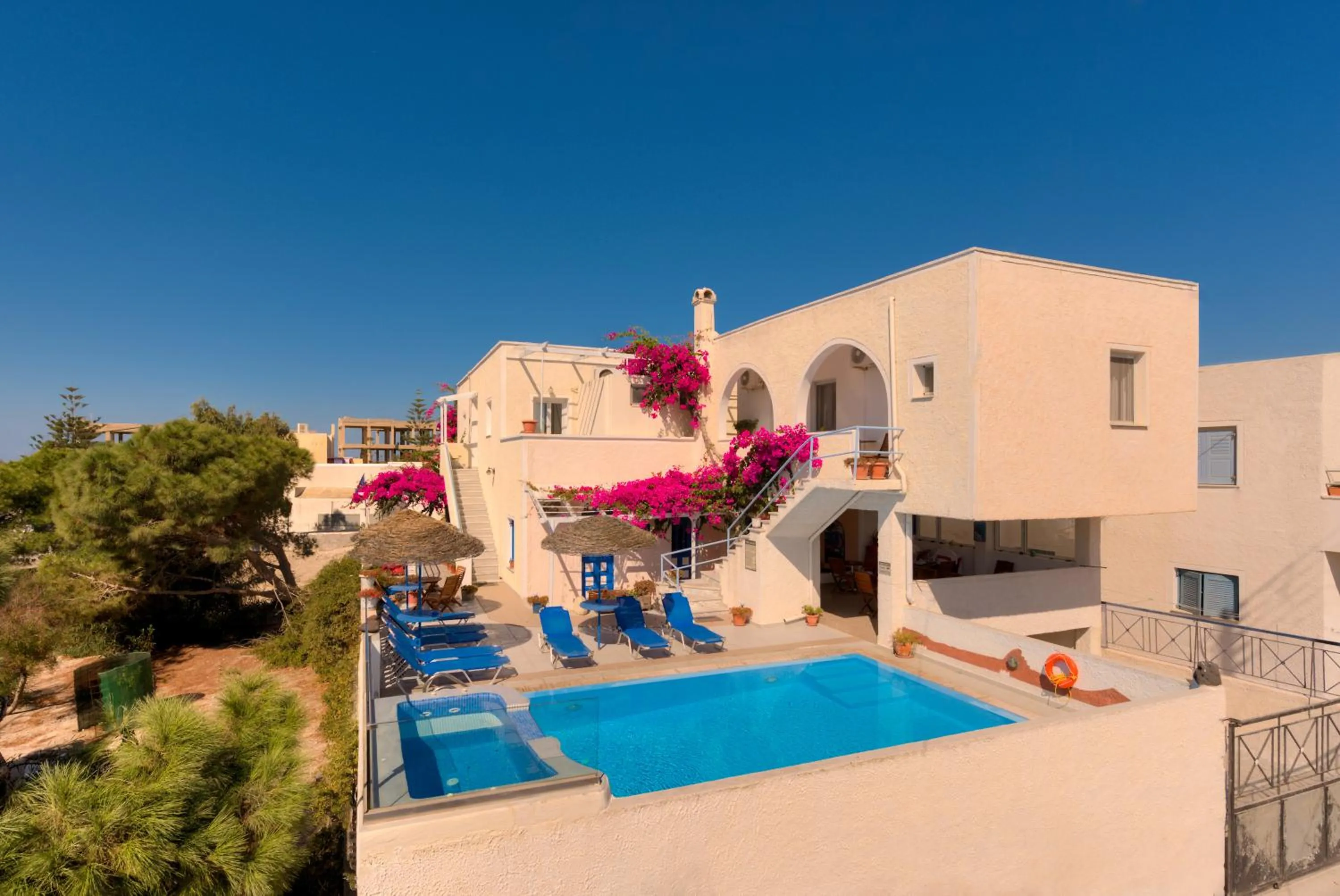 Floor plan in Villa Aegeon