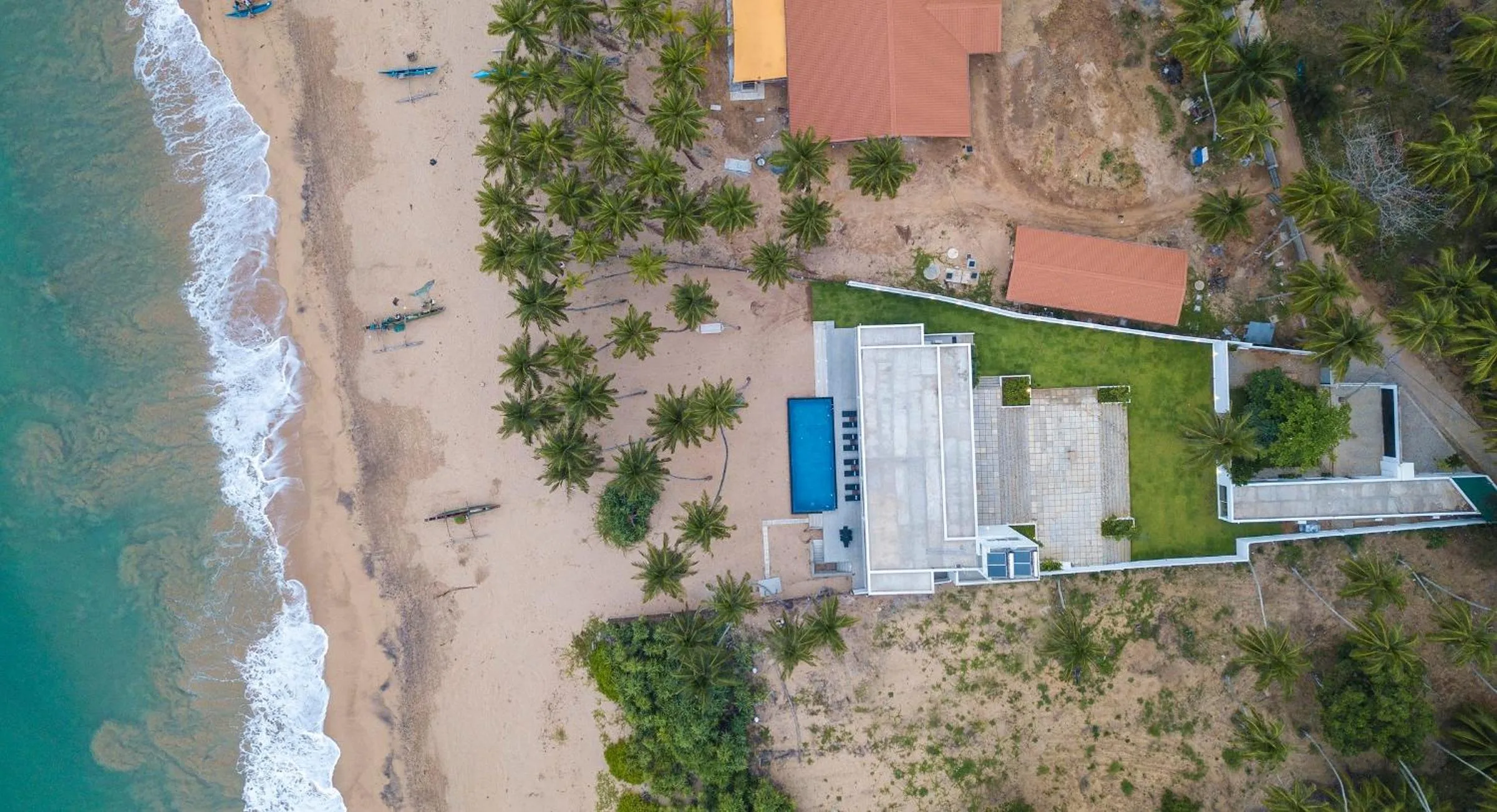 Bird's eye view in Serendivi Resort Villa