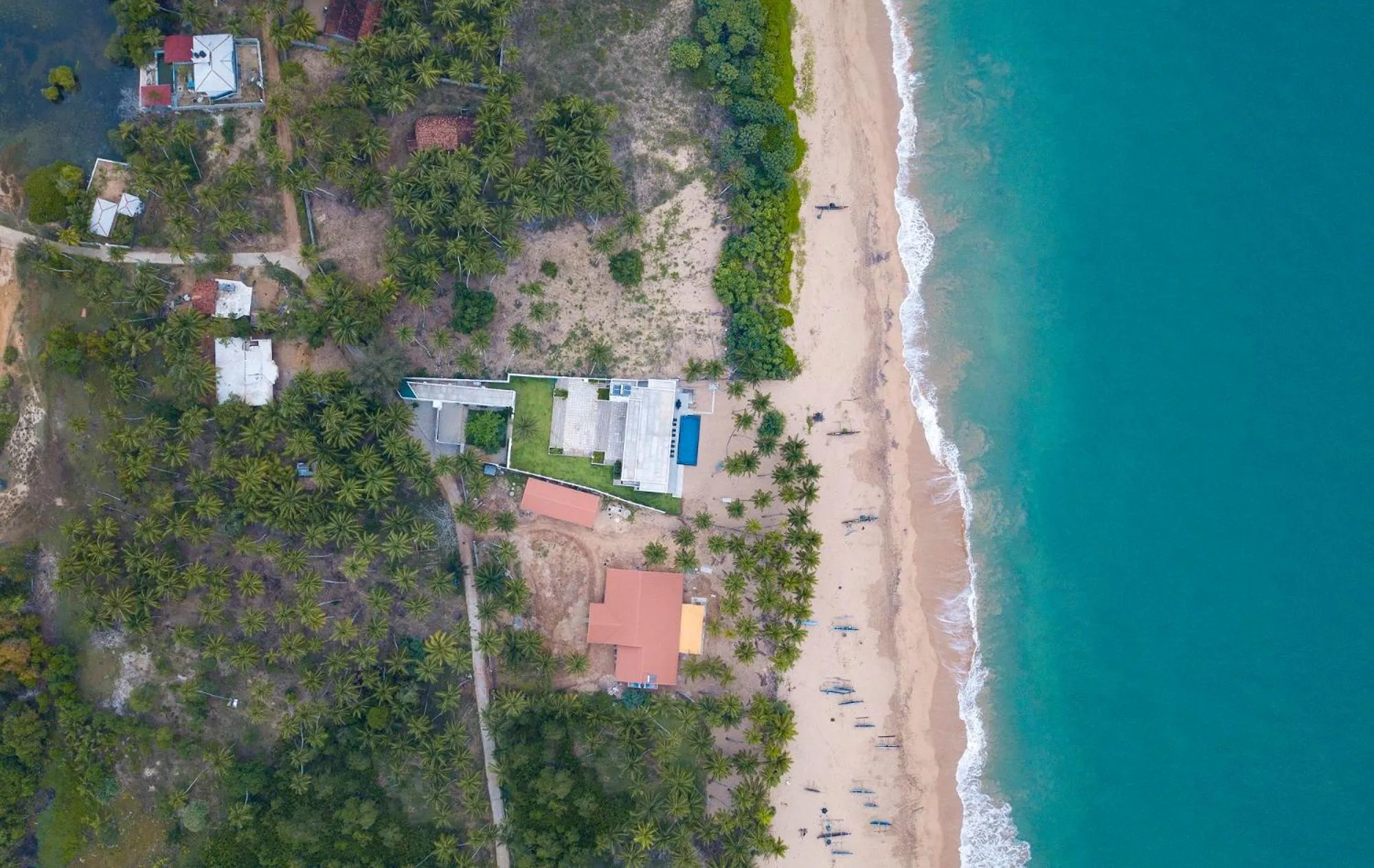 Bird's eye view in Serendivi Resort Villa