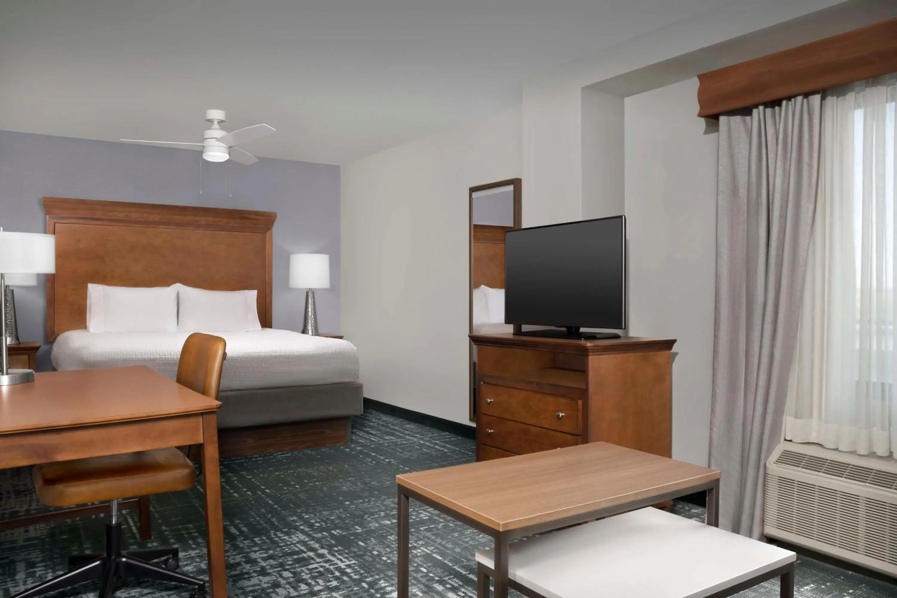 Bed in Homewood Suites by Hilton Omaha - Downtown