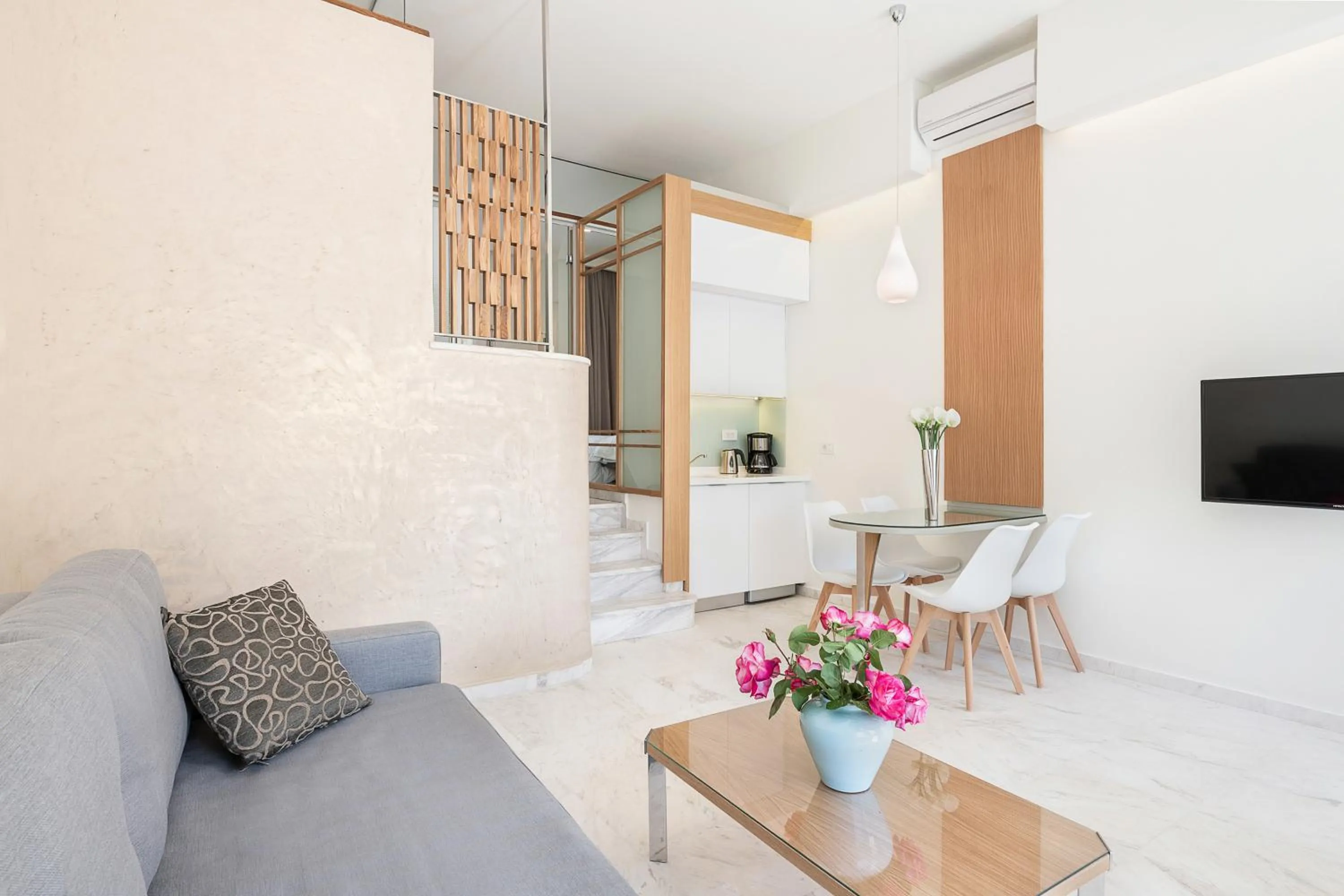 Living room in Forum Suites