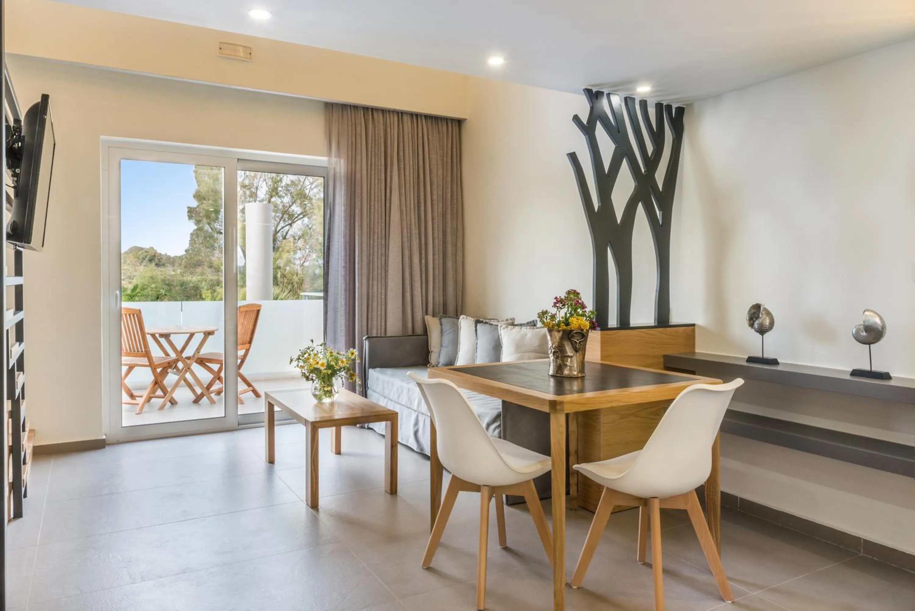 Living room in Forum Suites