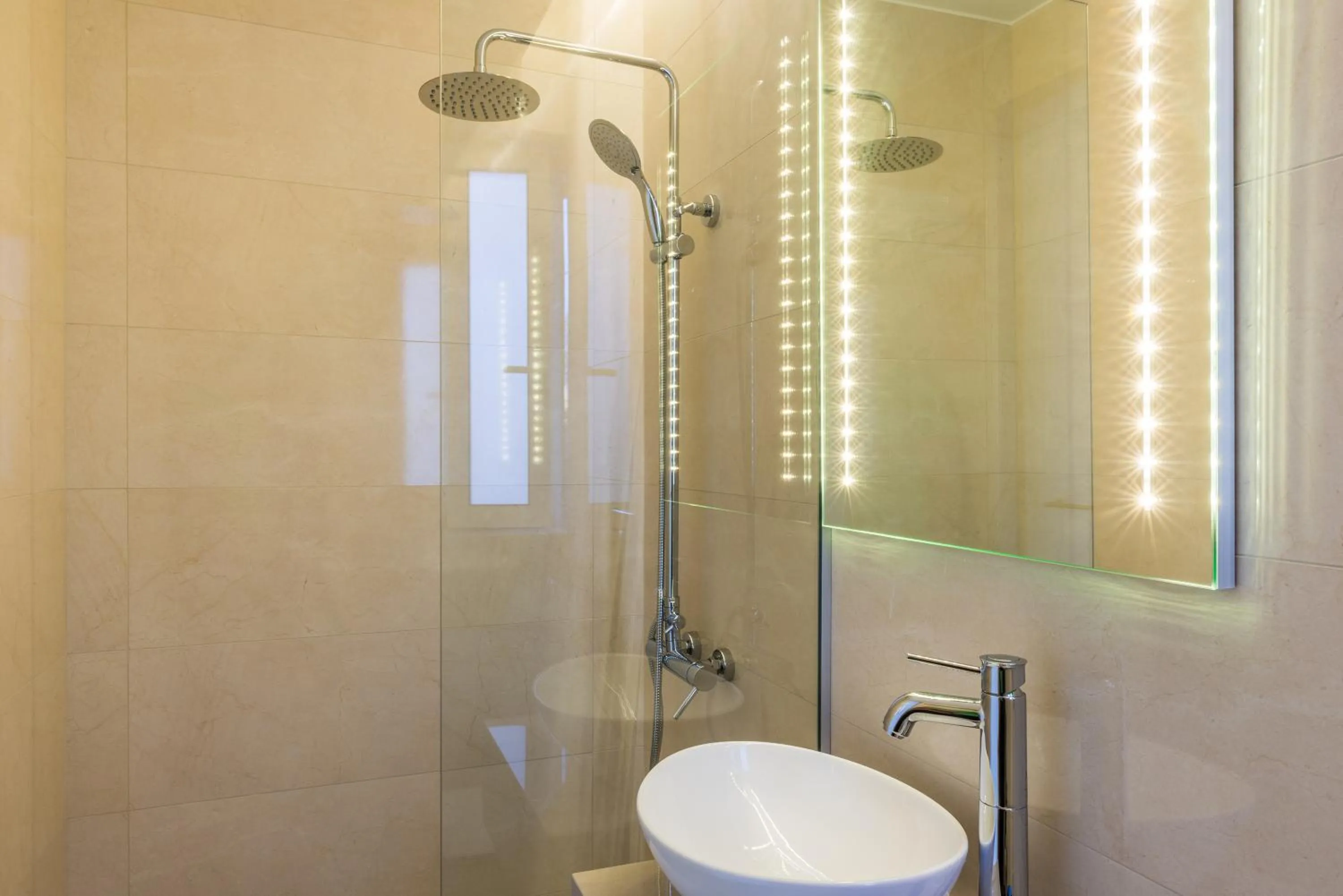 Bathroom in Forum Suites