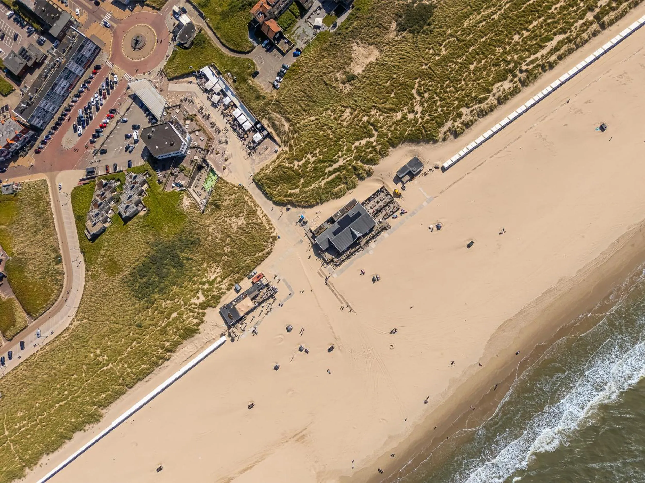 Bird's eye view in Neptunus Appartementen