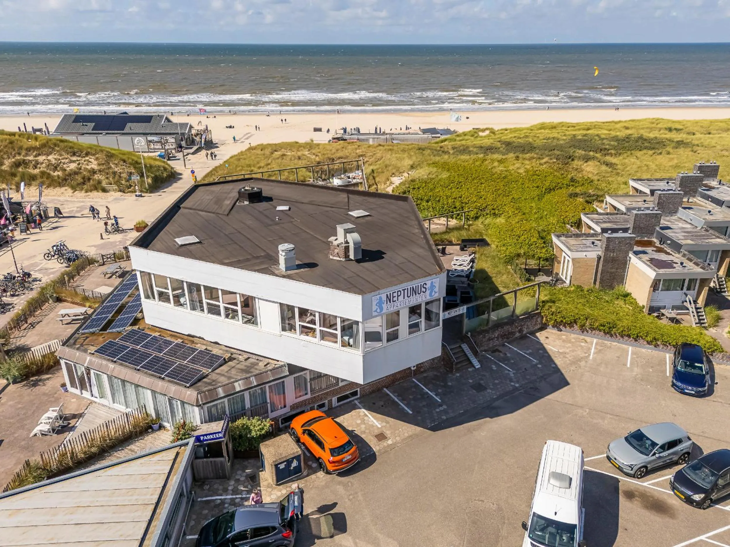 Bird's eye view in Neptunus Appartementen
