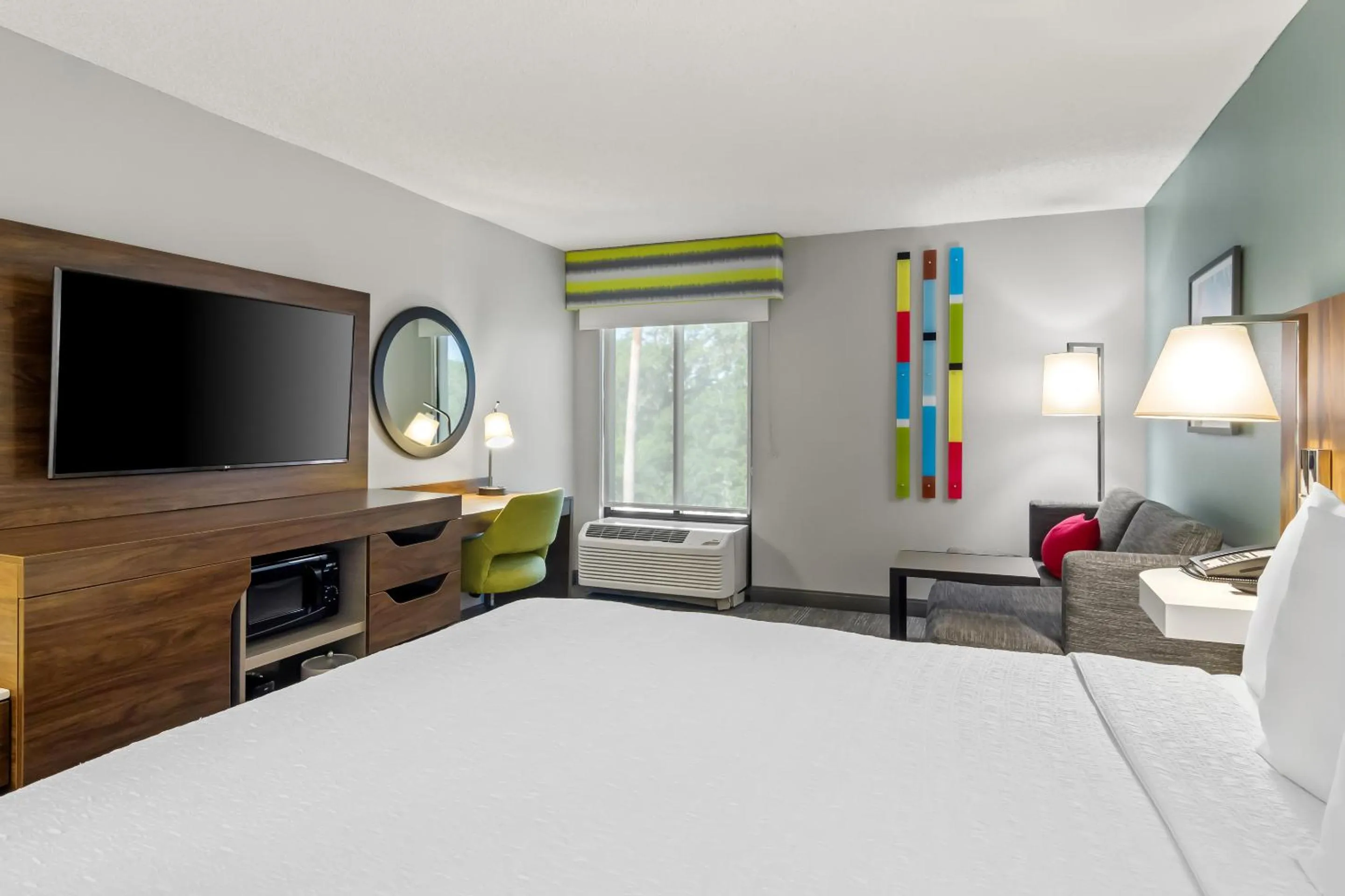 Bedroom, Bed in Hampton Inn Jacksonville Ponte Vedra