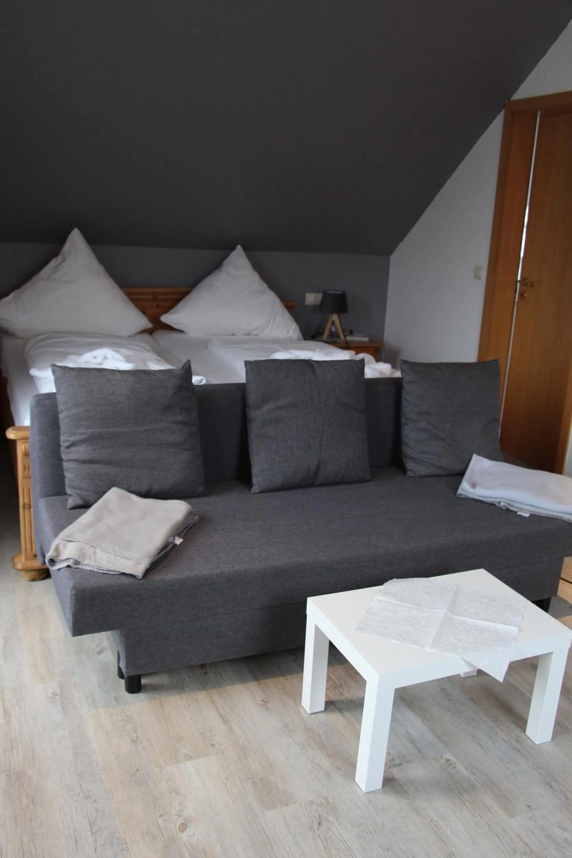 Bed in Das Loft Hotel Willingen