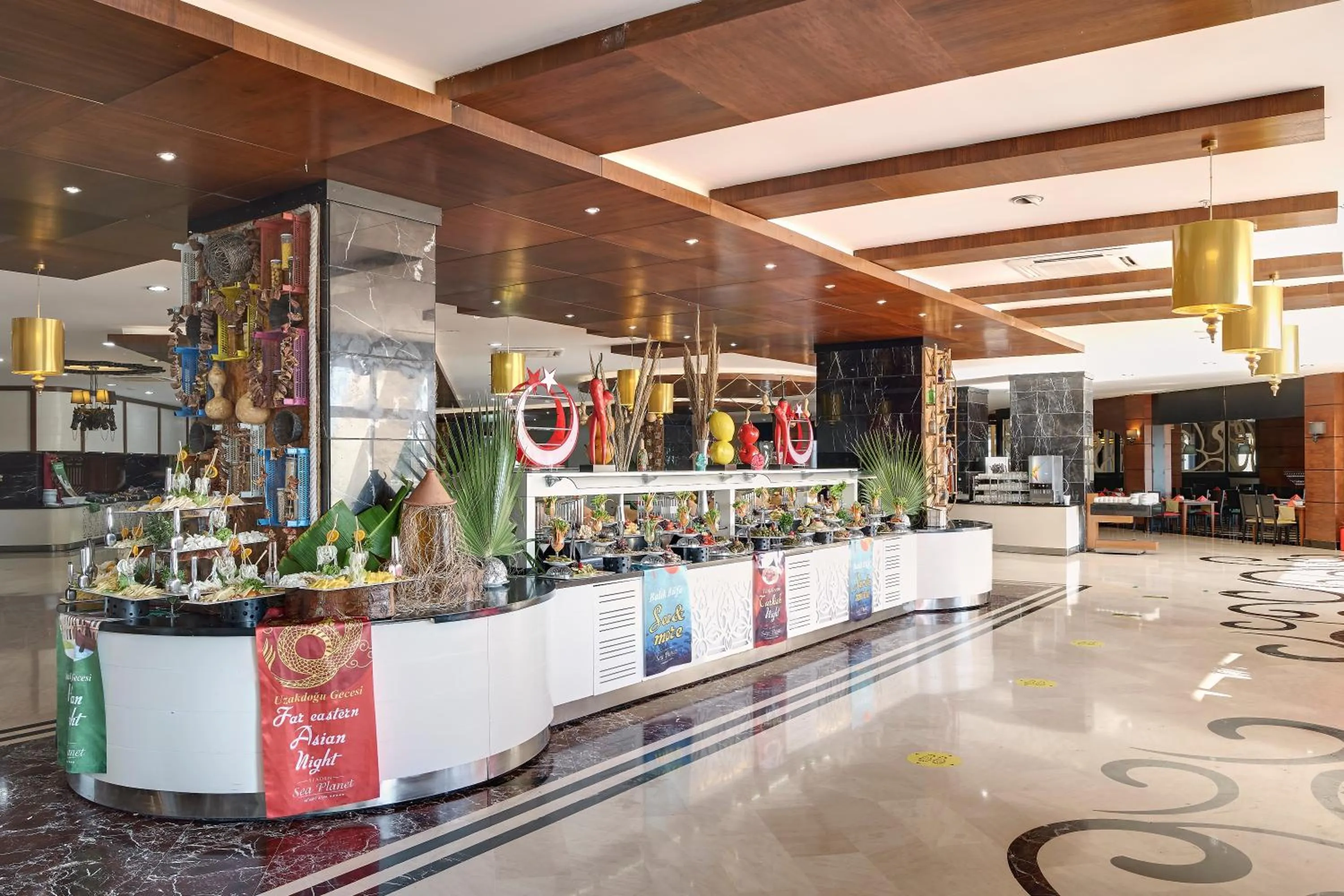 Restaurant/places to eat in Seaden Sea Planet Resort & Spa