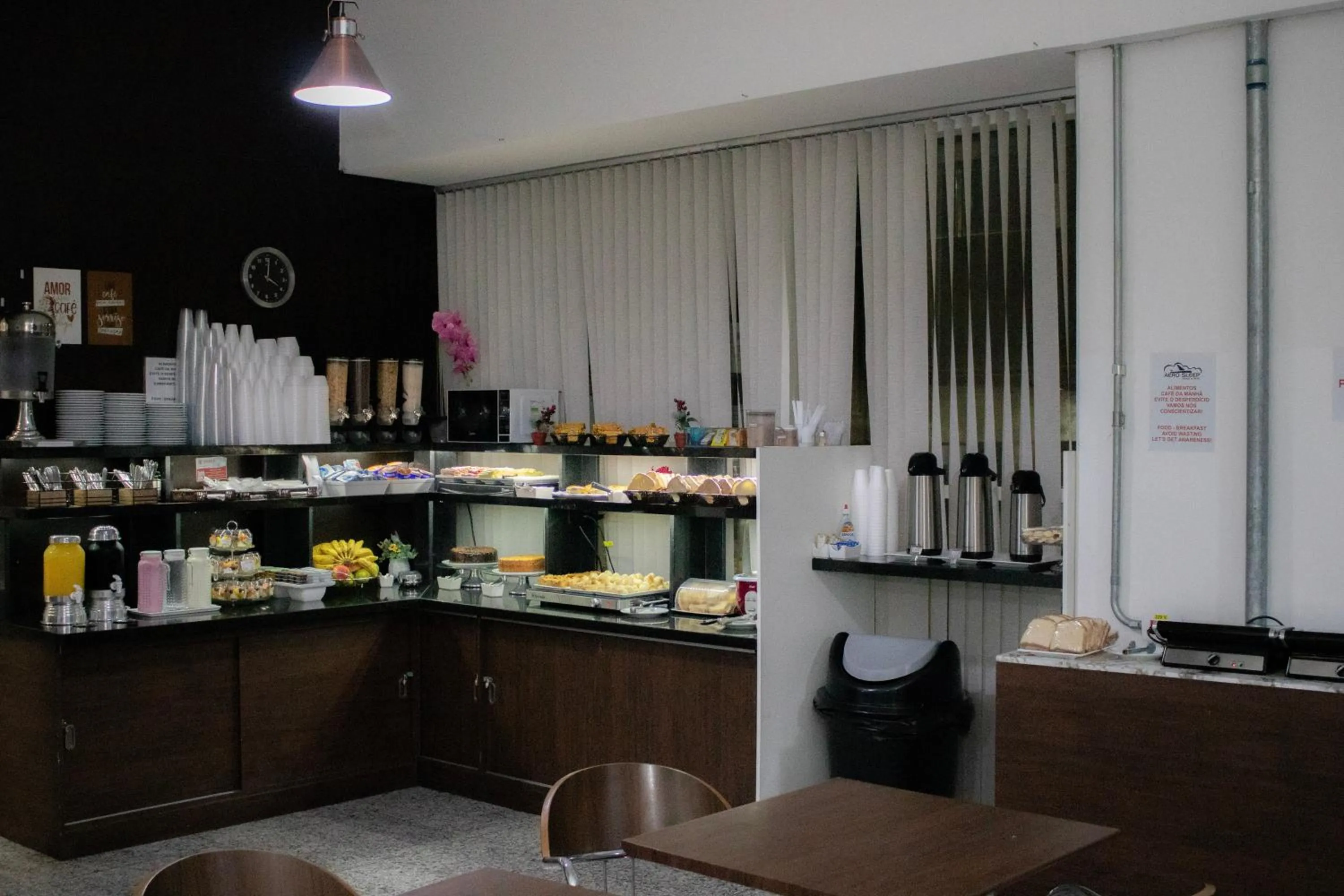 Breakfast in Hotel Aero Sleep Campinas